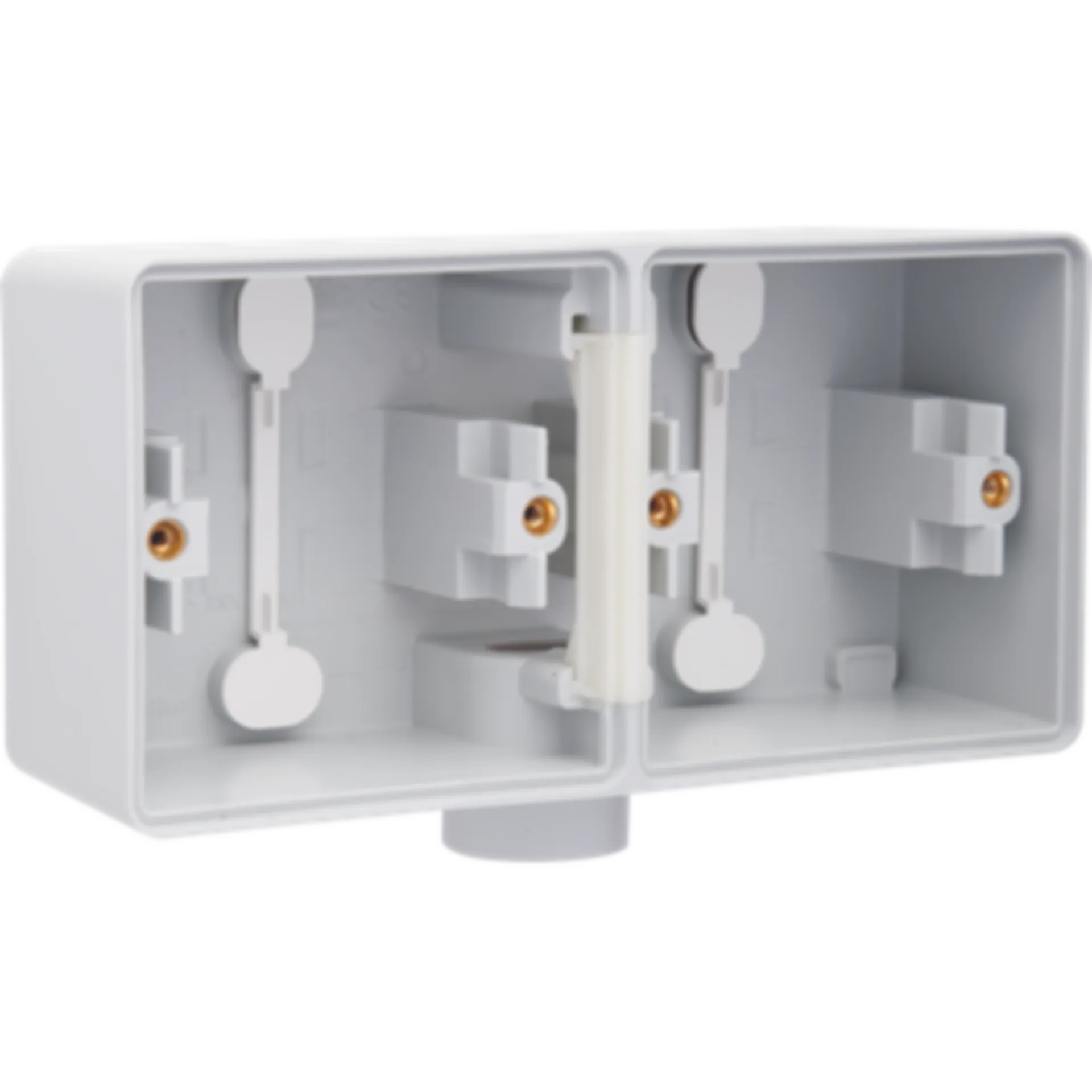 HYDRO BOITE DOUBLE 1ENTR GRIS