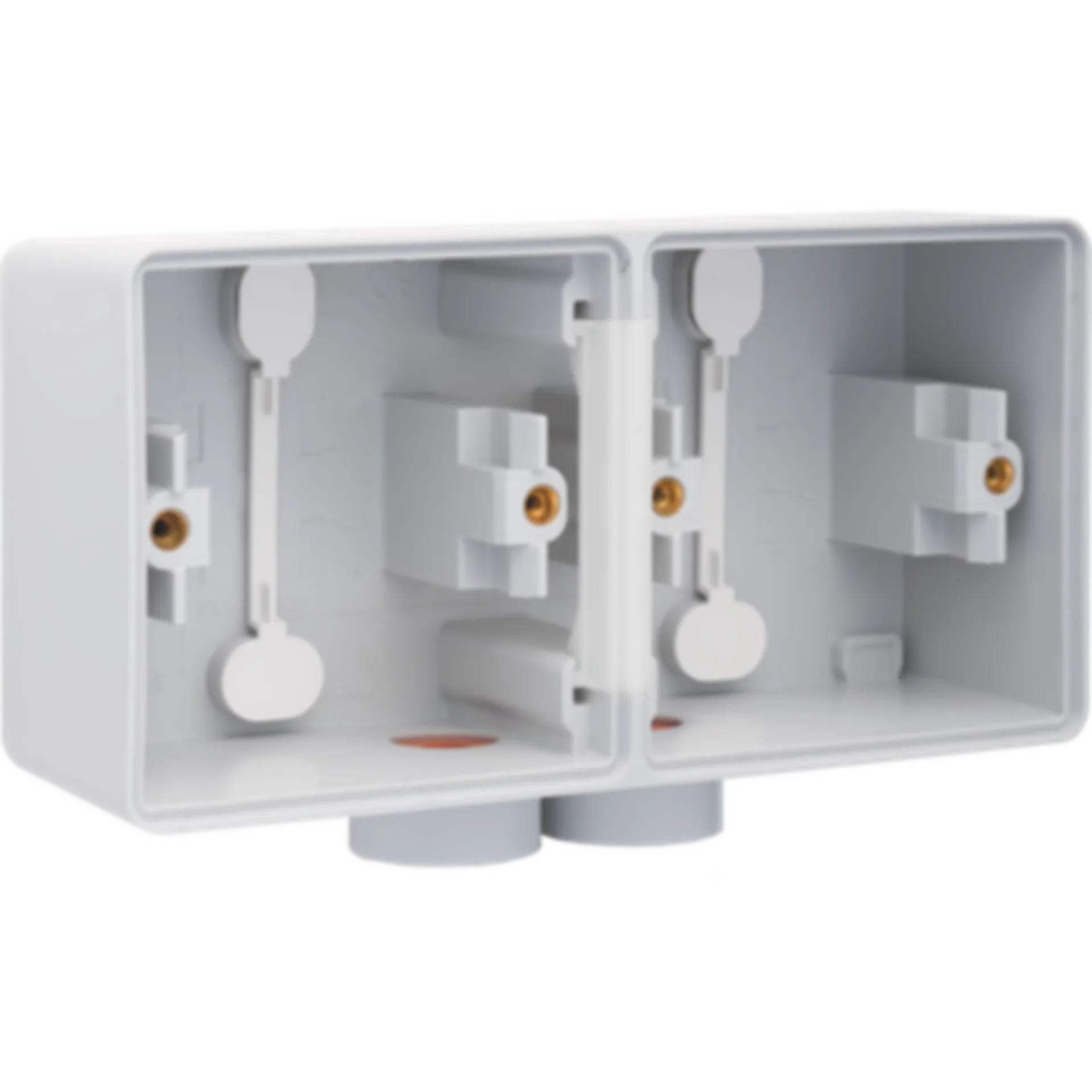 HYDRO BOITE DOUBLE 2ENTR GRIS