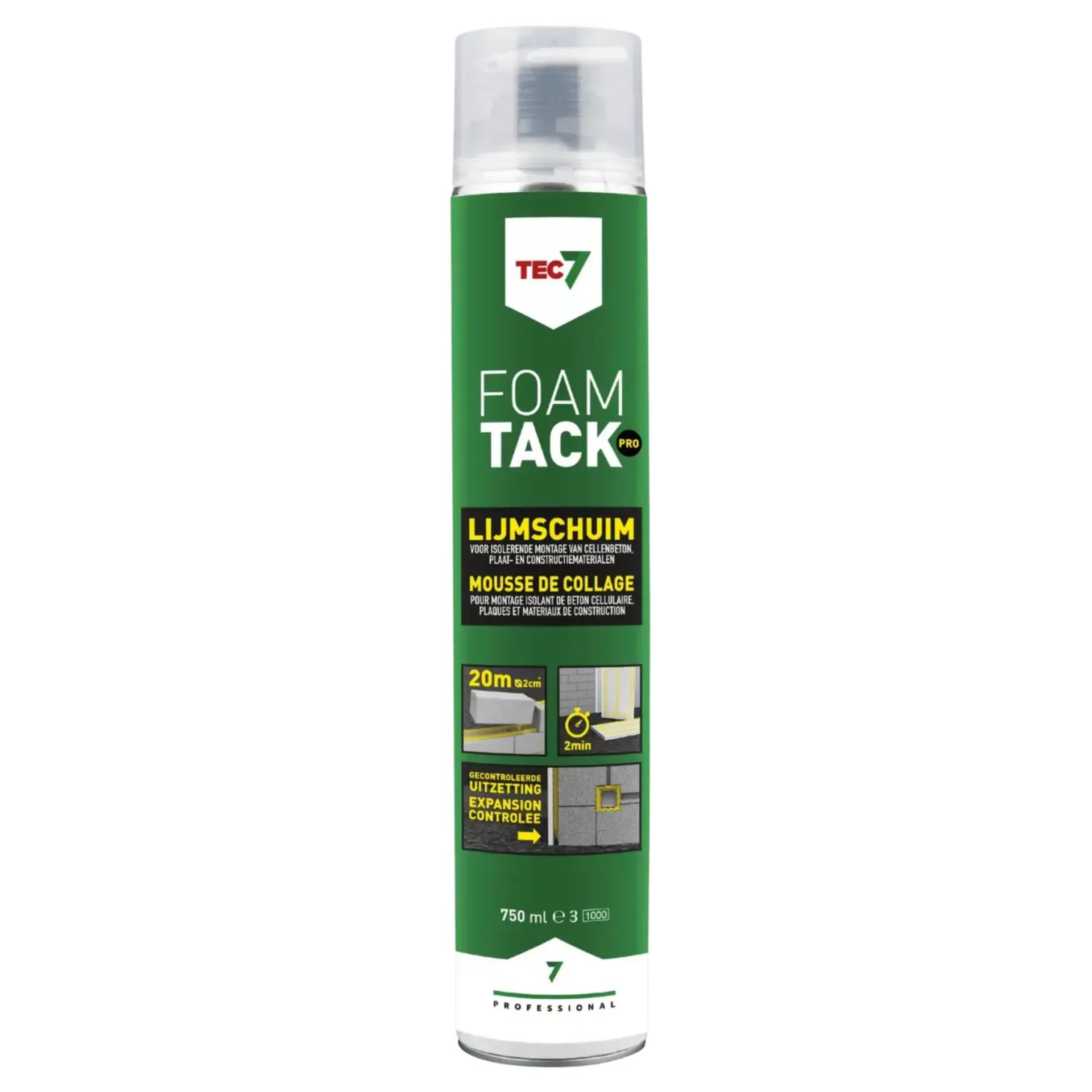 Lijmschuim - Foamtack Bus 750ml