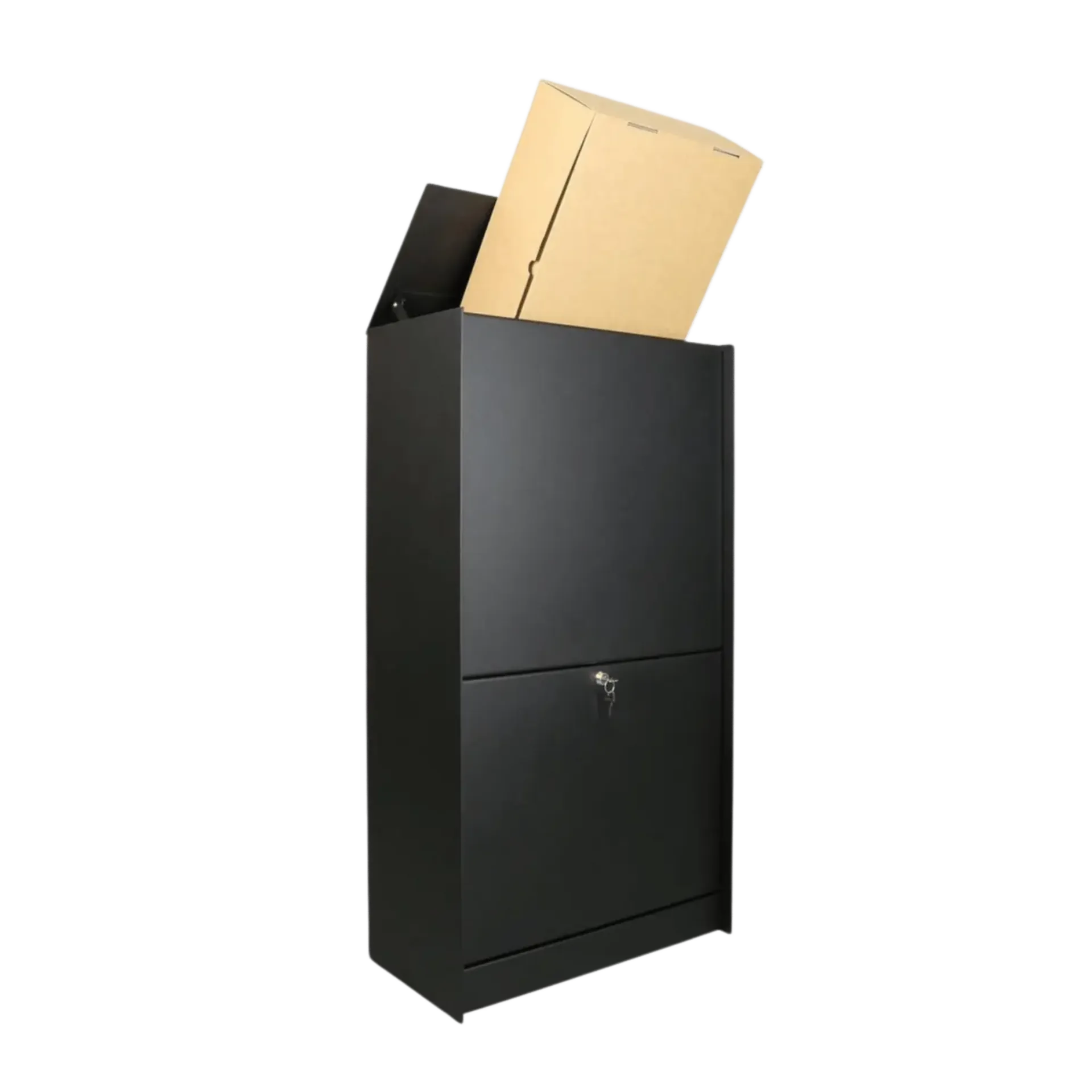 Boîte aux lettres pour colis Dropbox Medium Front - MAT TEX 9005