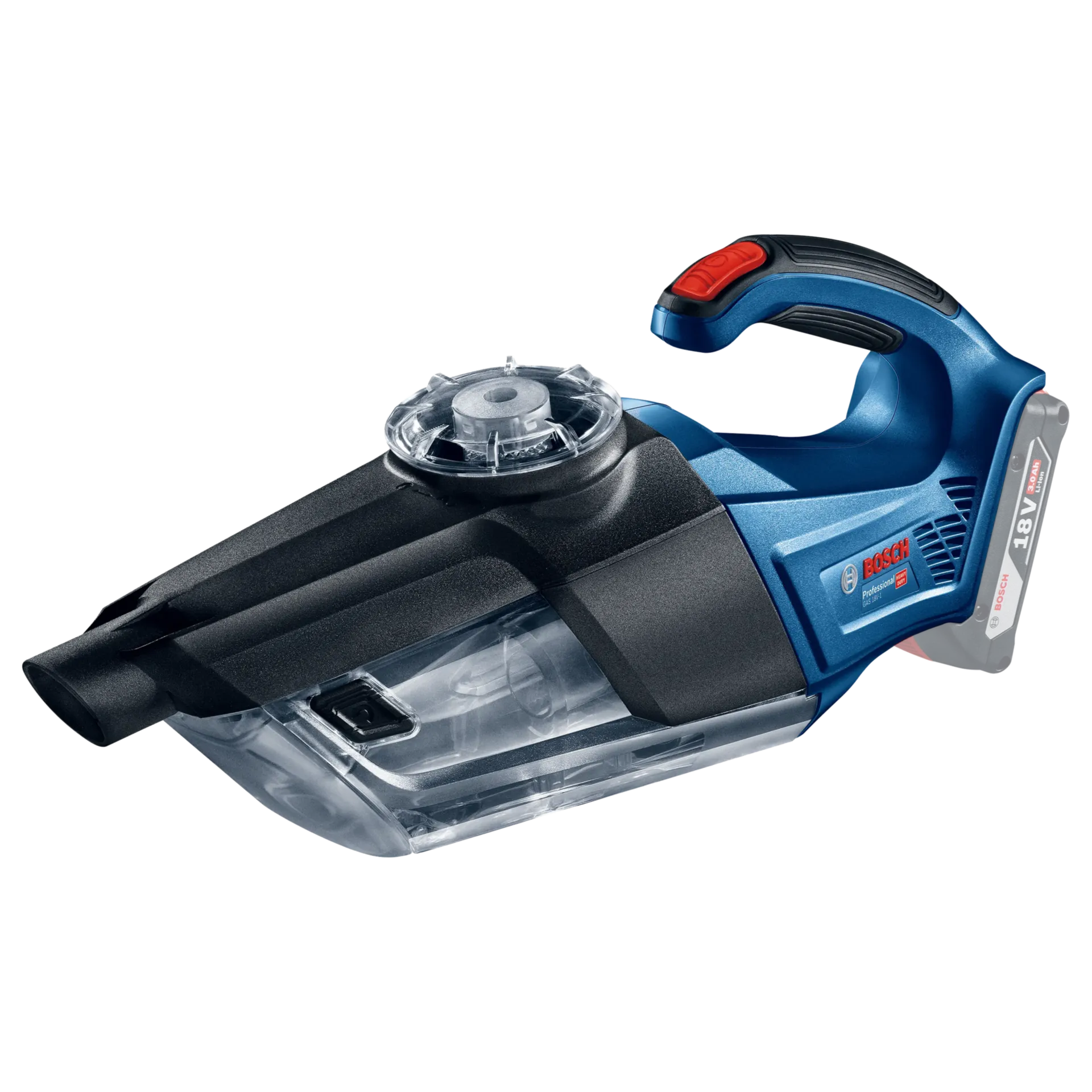 GAS 18V-1 Accu Stofzuiger 18V (Excl. Accu & Lader, Incl. Slang, 2-delige Buisset)