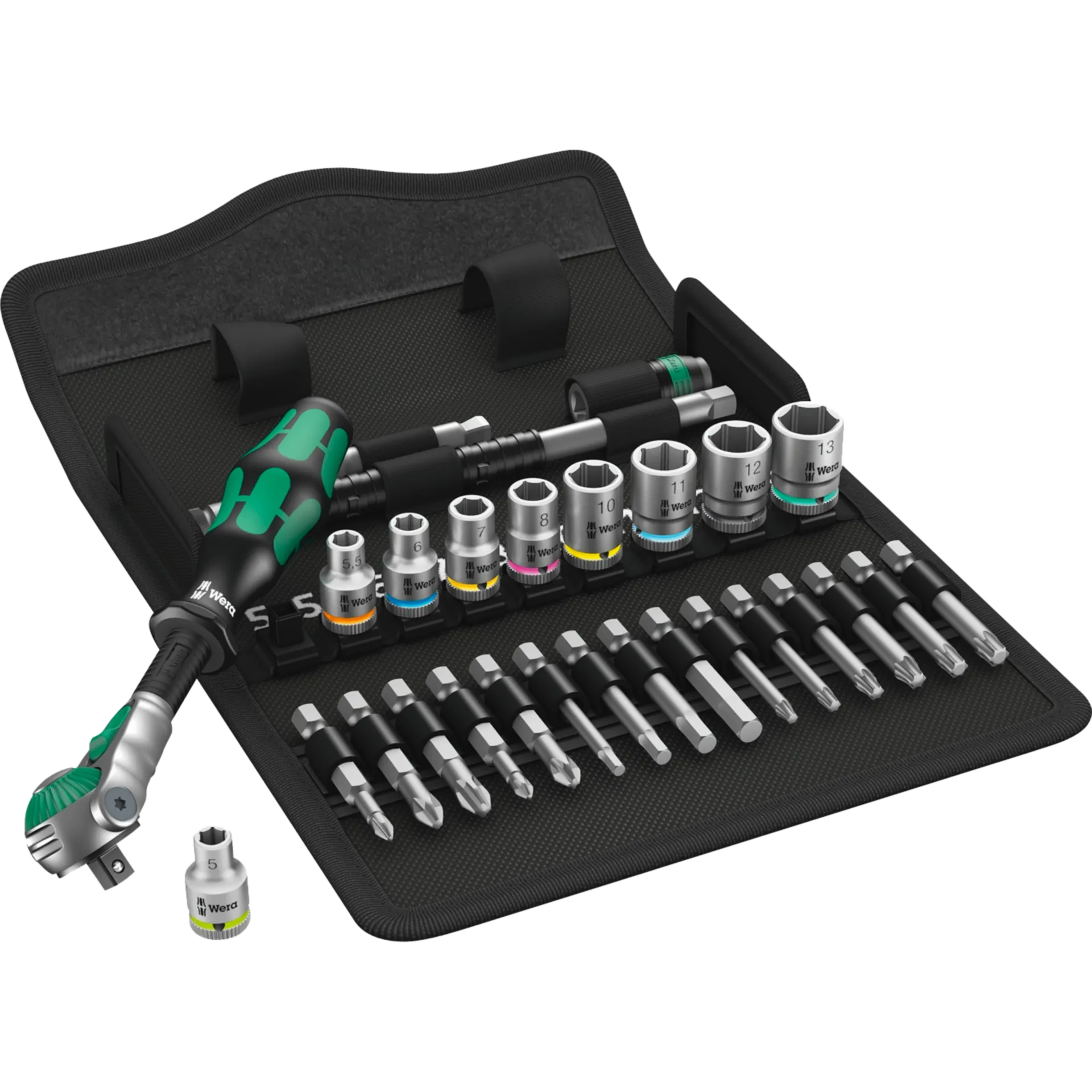 28-delige Bits- en DoppenSet 8100 Sa 6 Zyklop Speed 28-delige Bits- en DoppenSet 8100 Sa 6 Zyklop Speed