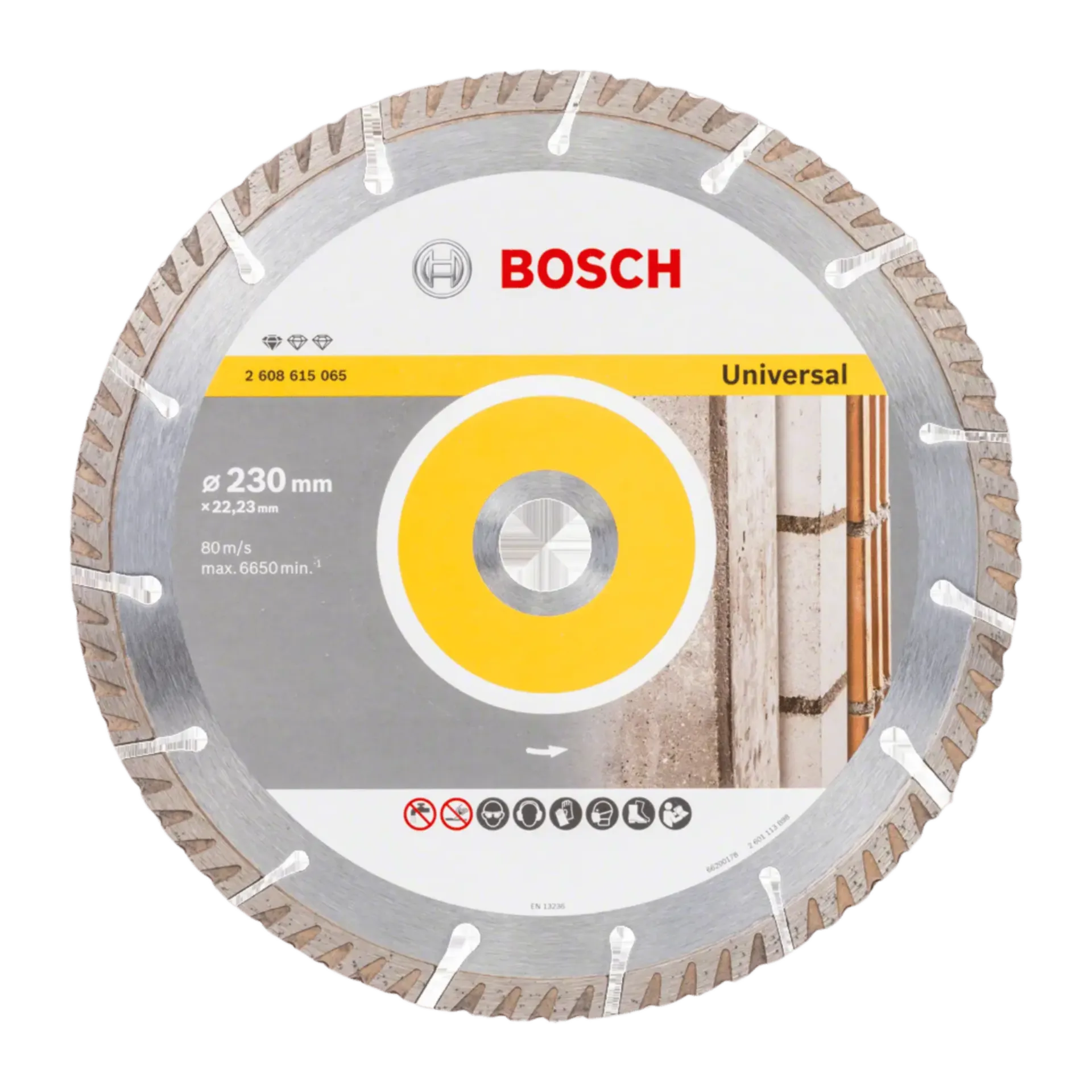 Disque diamanté Prof Universal 230/22,23 standard - 2608615065 Disque diamanté Prof Universal 230/22,23 standard - 2608615065