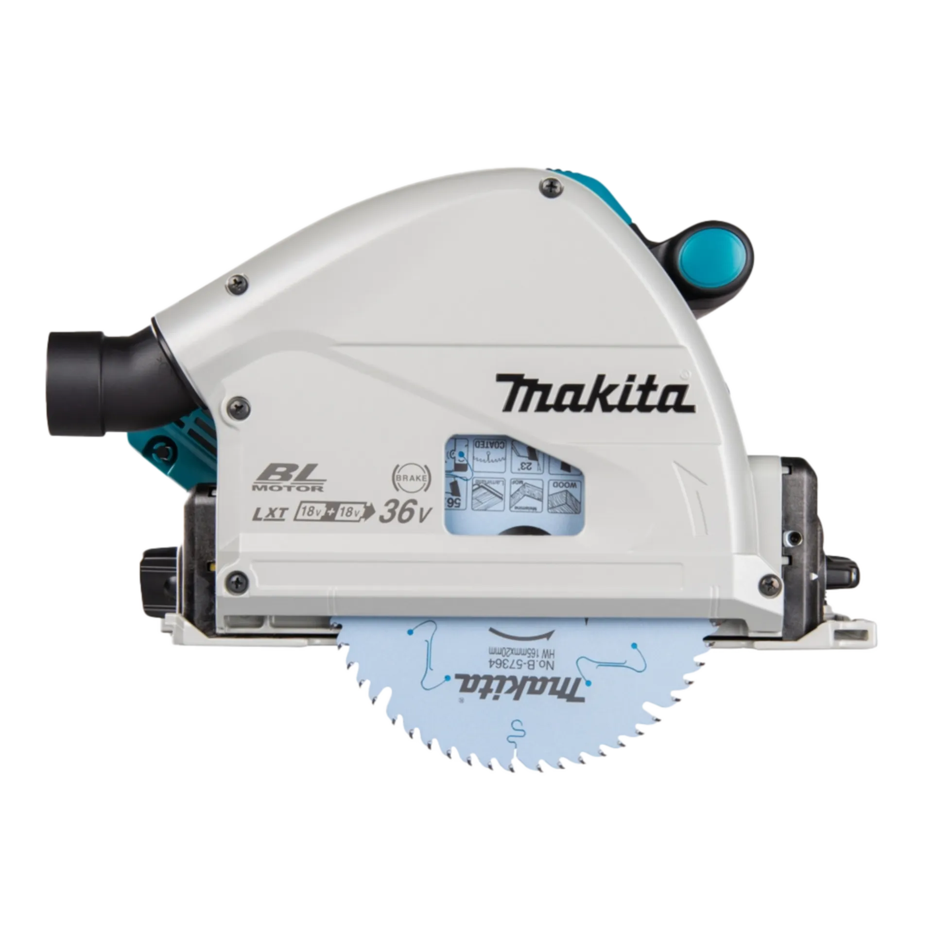 Scie circulaire plongeante à Batterie DSP601ZJU (2 x 18 V - sans batterie - Ø 165 mm) Scie circulaire plongeante à Batterie DSP601ZJU (2 x 18 V - sans batterie - Ø 165 mm)