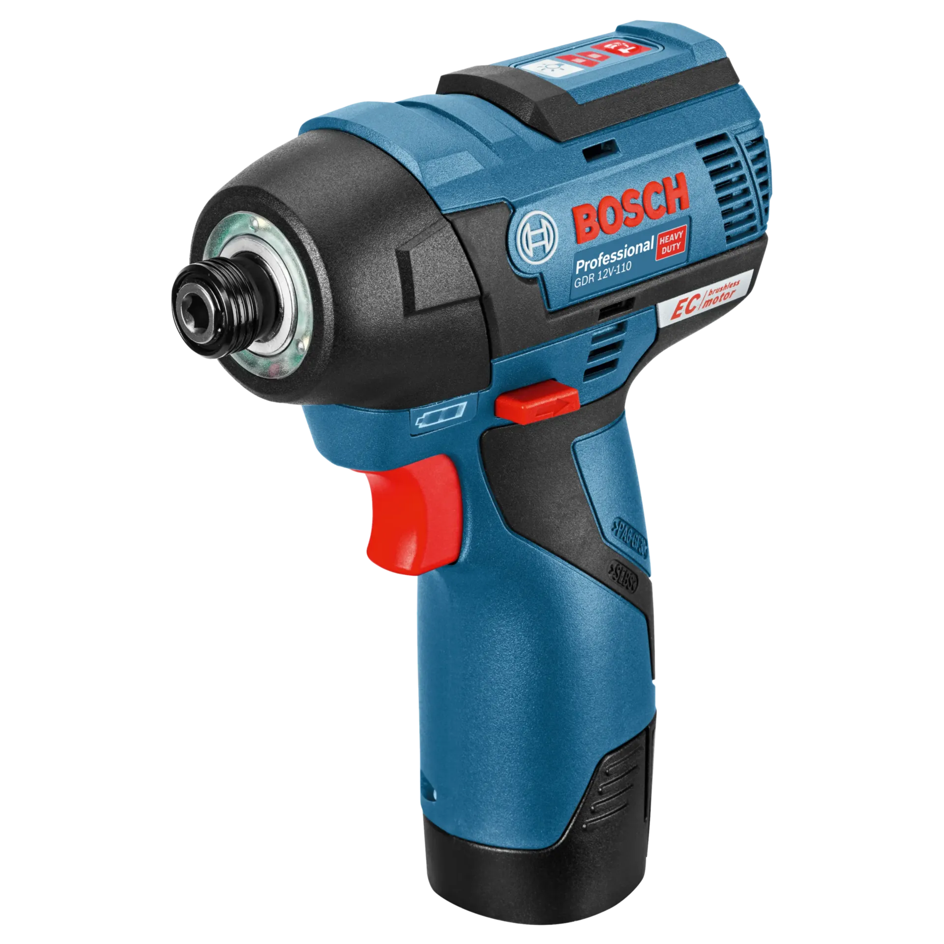 Tournevis à chocs sans fil GDR 12V-110 (12V - 2 x 3 Ah Li-ion) Tournevis à chocs sans fil GDR 12V-110 (12V - 2 x 3 Ah Li-ion)