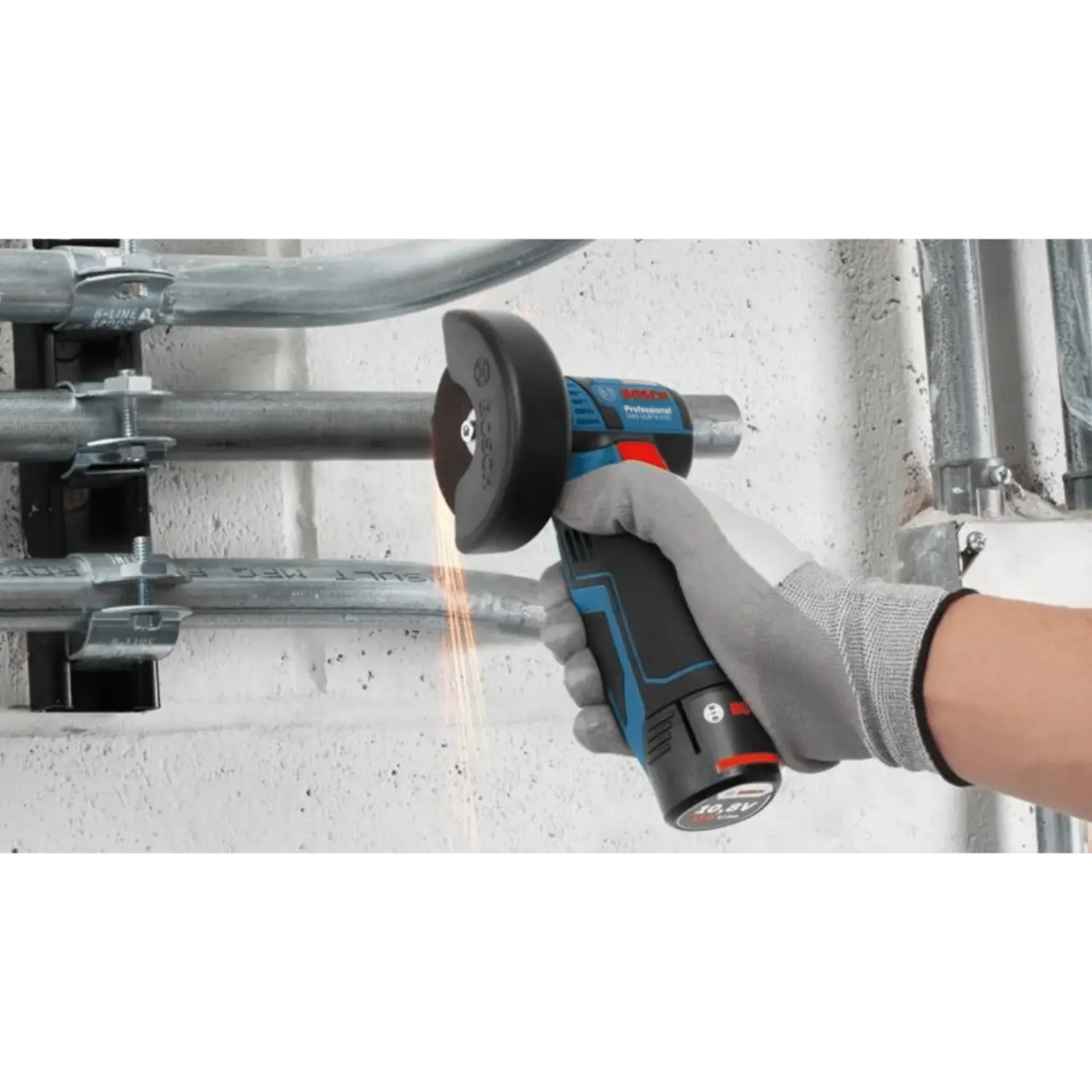 Accu Haakse Slijper GWS 12V-76 (12 V - 2 X 3.0 Ah Li-ion - 76 mm) Accu Haakse Slijper GWS 12V-76 (12 V - 2 X 3.0 Ah Li-ion - 76 mm)