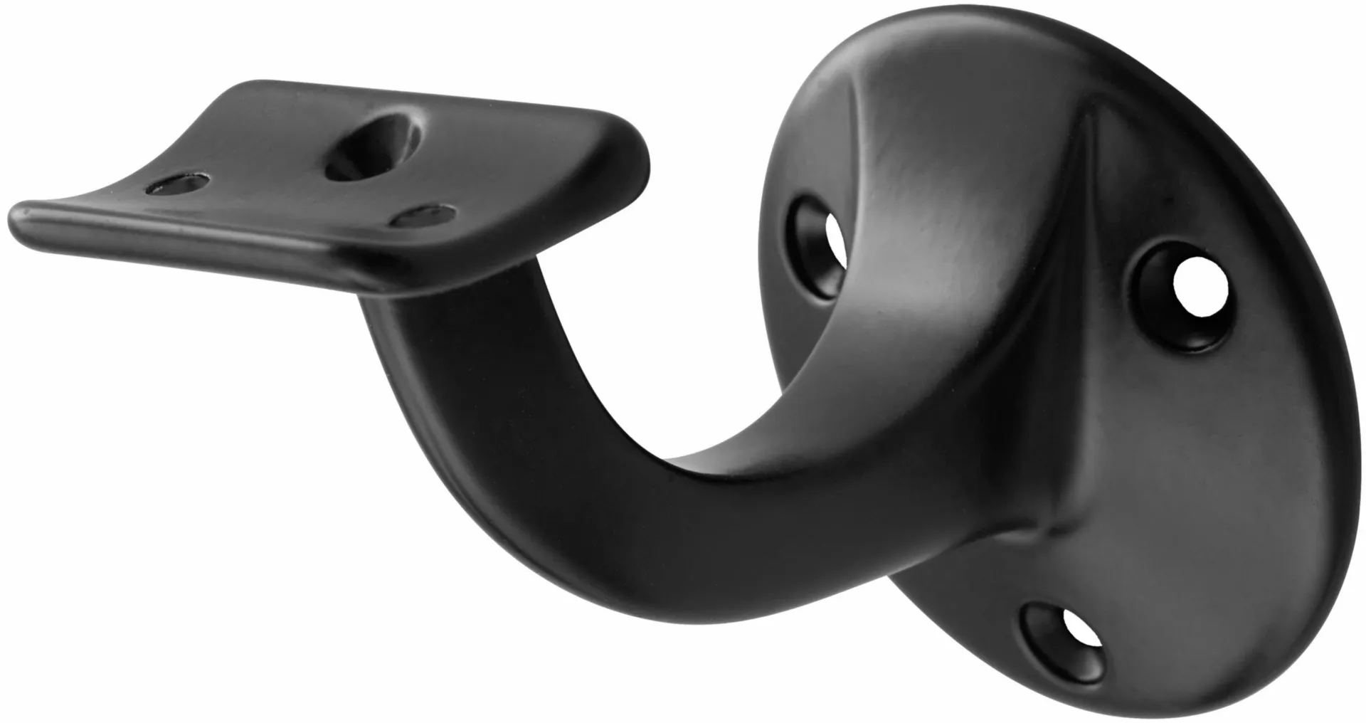 Hermeta 3500-70 support de rampe à visser (époxy noir)