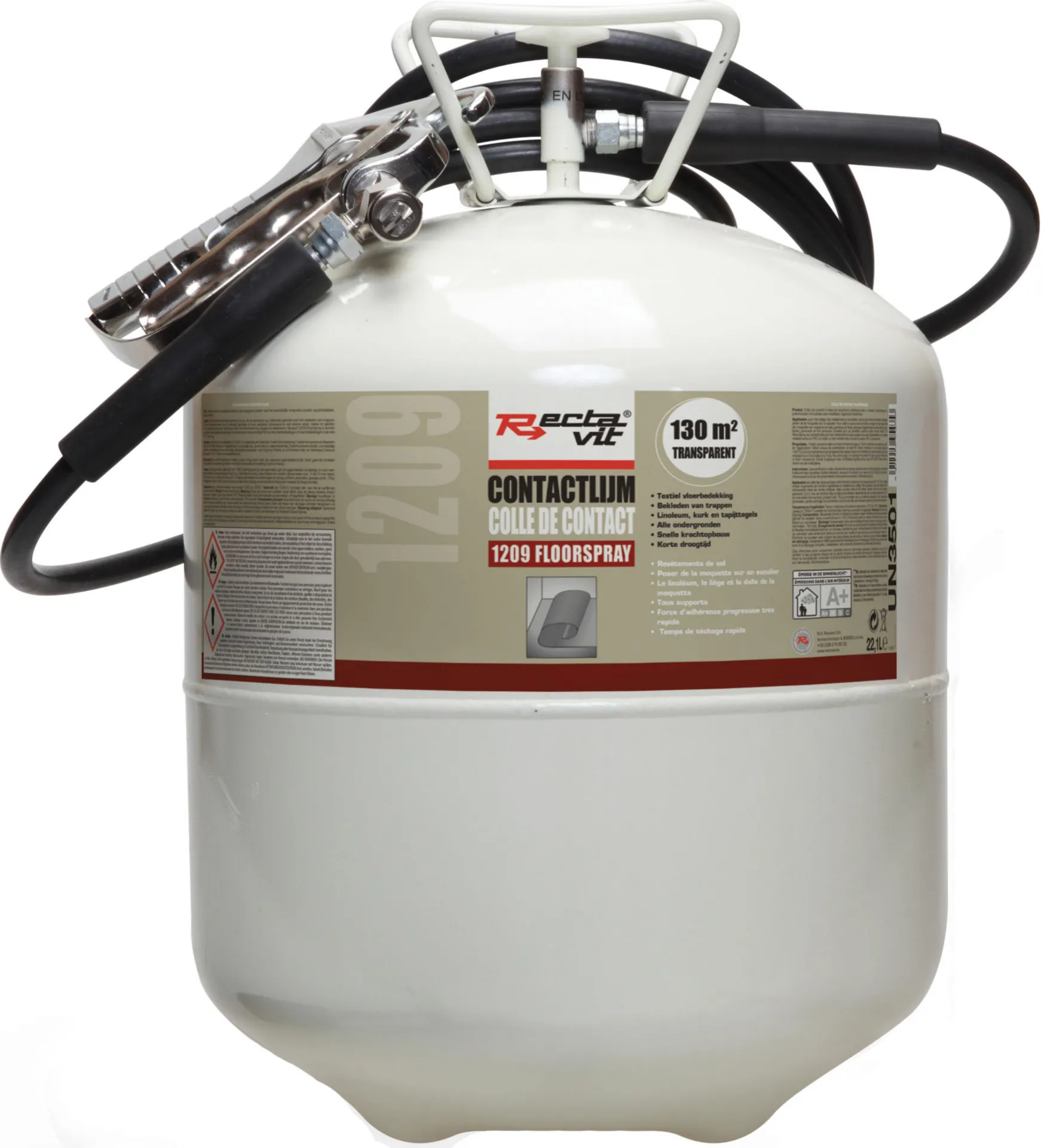 FLOORSPRAY RECTAVIT CONTACTLIJM 1209 22,1LITER 130621