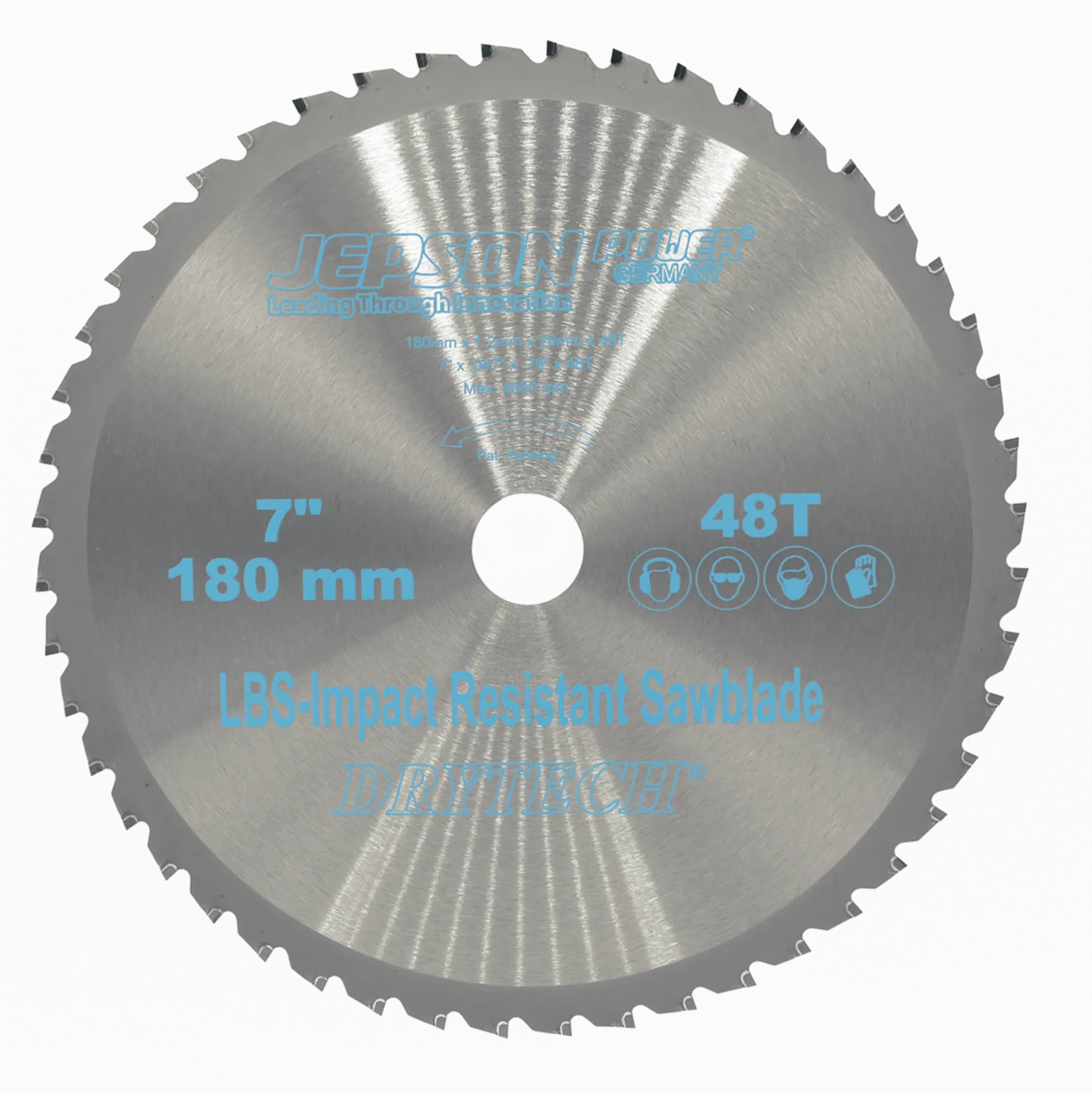 CIRKELZAAGBLAD VOOR METAAL LBS Ø 180 X 20 MM 48T - JEPSON