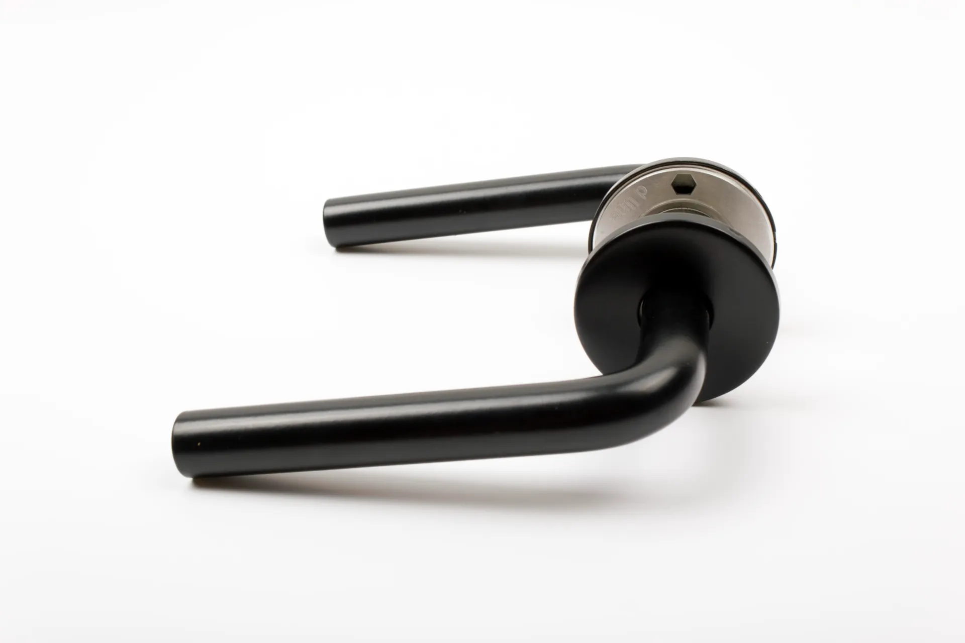 BEQUILLE DLINE 14L (PAIRE) DIA.14MM MODELE L EP.33-59MM RAL 9005 NOIR MAT
