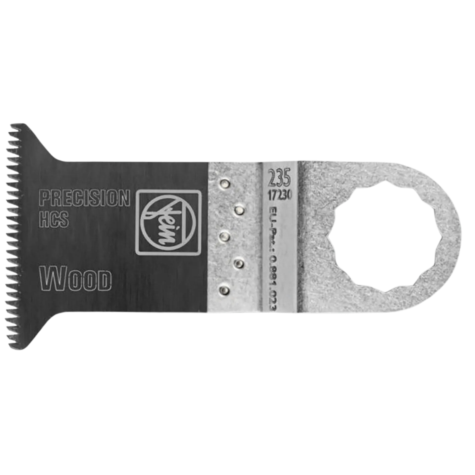 Lame de scie pour outil multifonction 50 mm e-cut precision hcs bois (5 pièces)