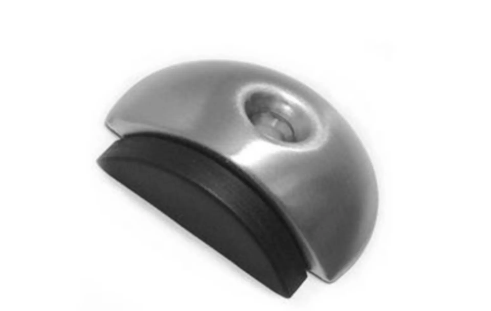 ARRËT DE PORTE CRIDEA BDS70 BAS DEMI_LUNE 56 MM X 35MM INOX