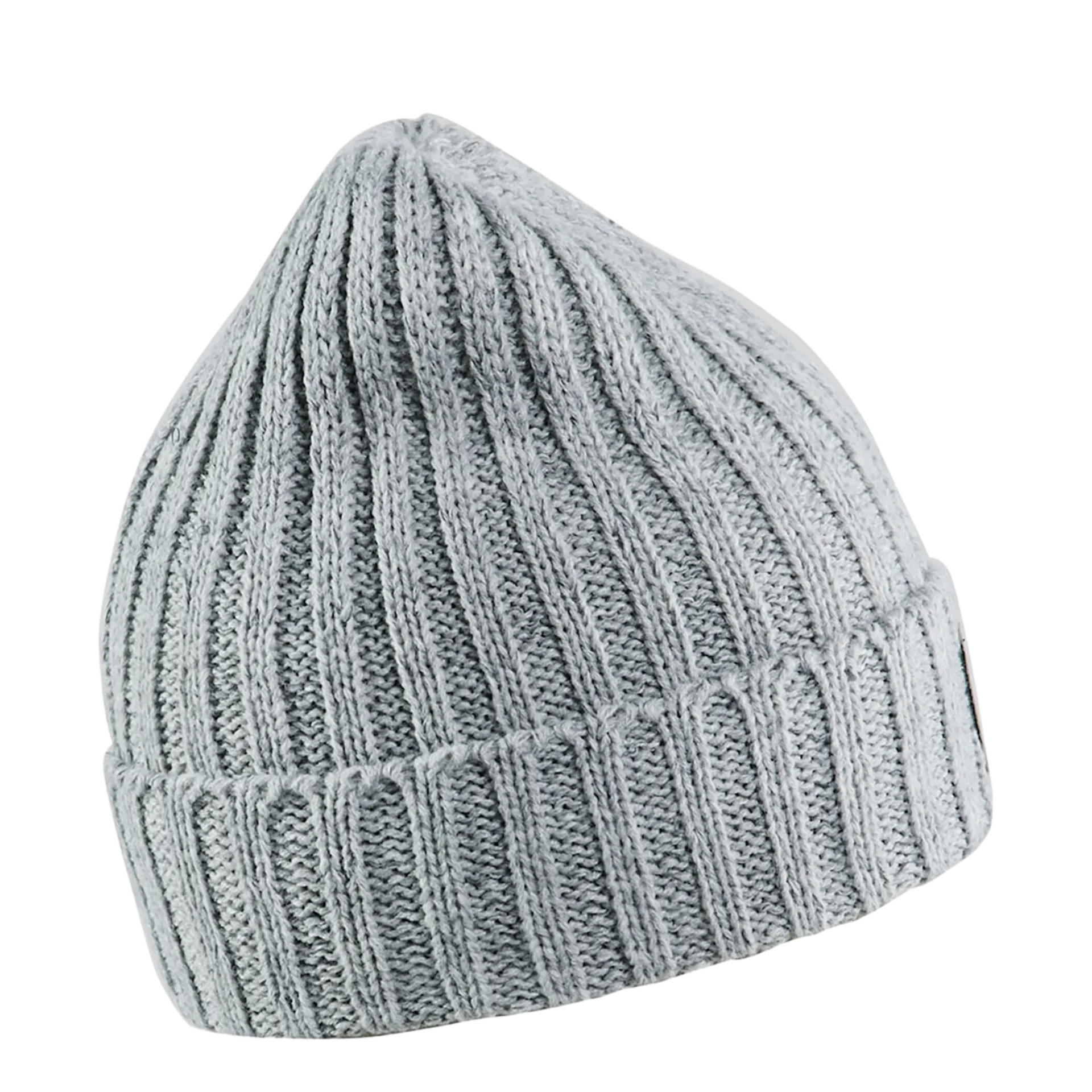 Bonnet tricoté réfléchissant 2027/2802/9291 - gris chiné taille unique