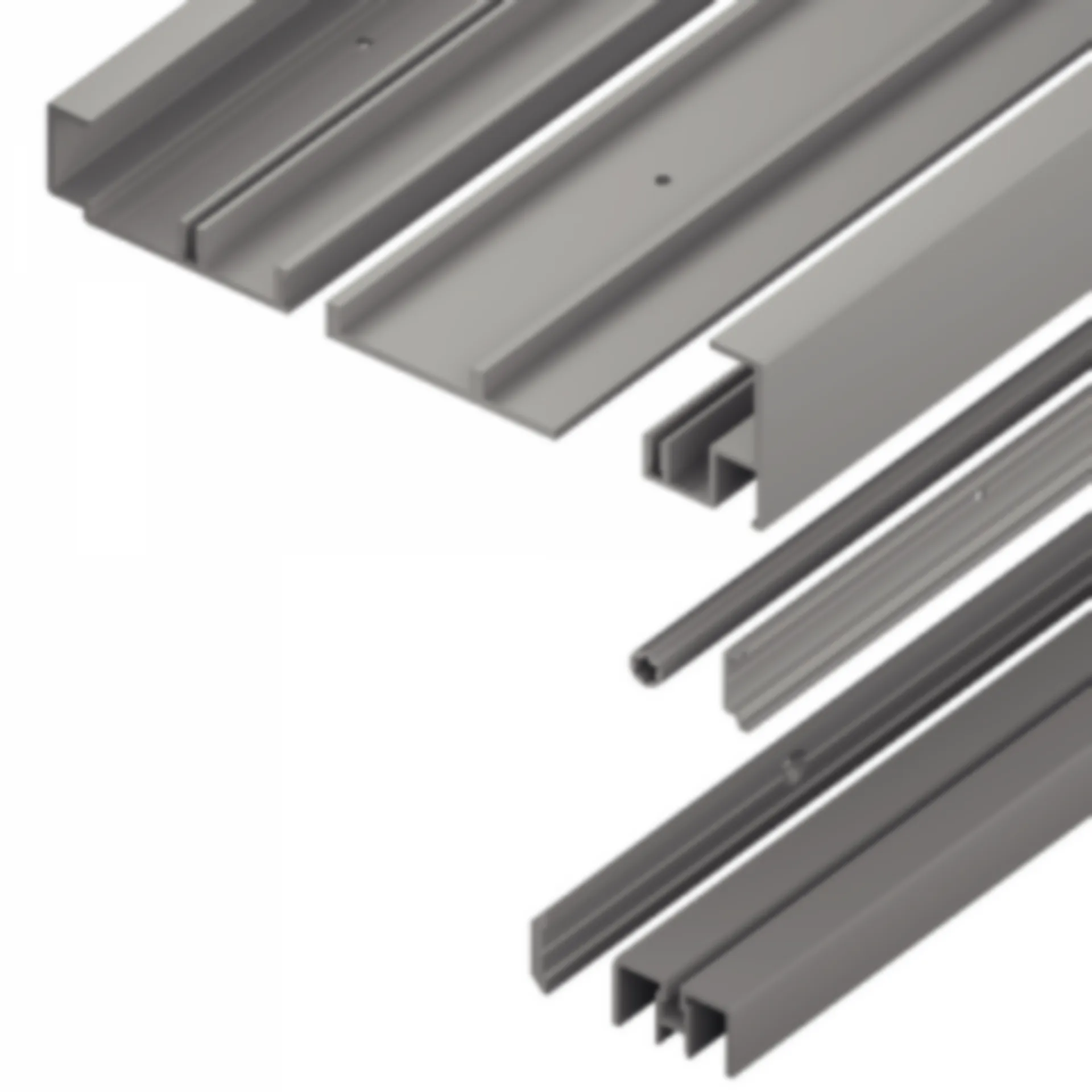 EKU SET DE RAIL FRONTINO 40 H FS - LARGEUR 1200-1799 MM ALU + PVC