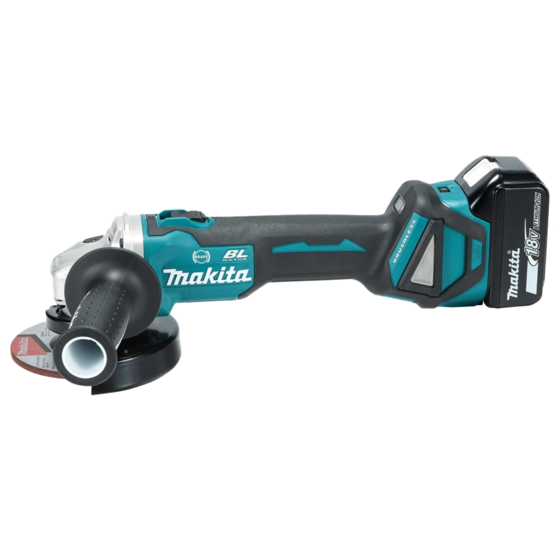 Accu Haakse Slijper DGA513RTJ (18V - 2x5.0Ah)