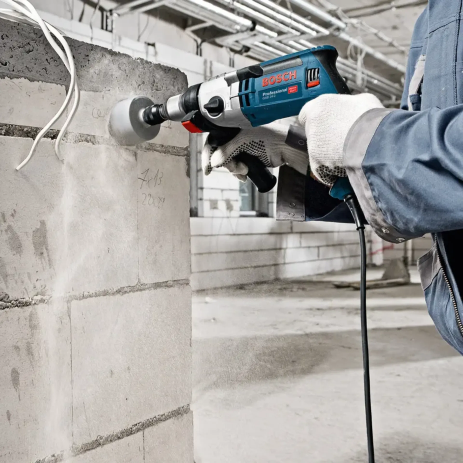 Klopboormachine GSB 24-2 (1100 W) Klopboormachine GSB 24-2 (1100 W)