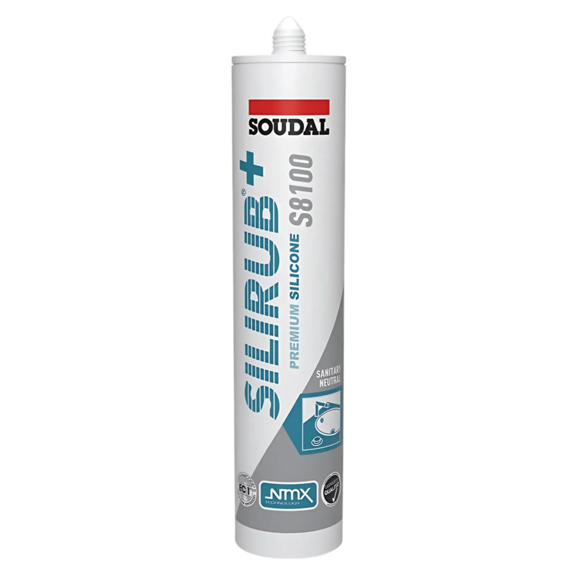 Silirub+ S8100 blanc 300ml 131238 Silirub+ S8100 blanc 300ml 131238