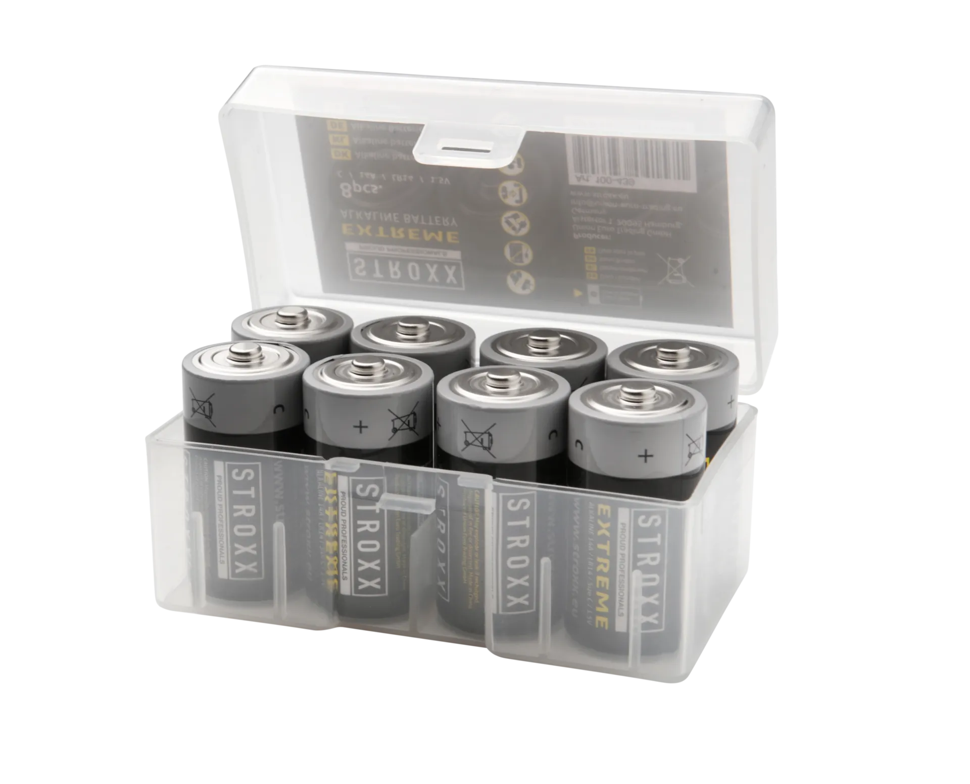 Extreme Alkaline Batterij D LR20 (set van 8)