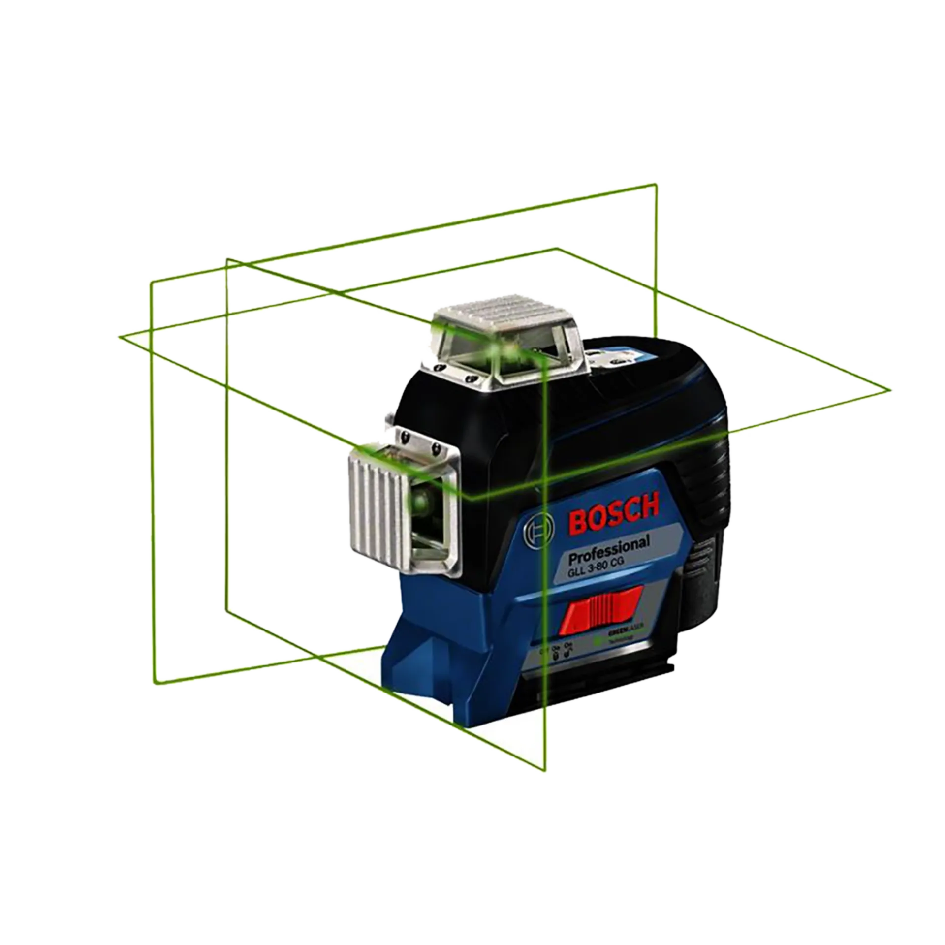 Kruislijnlaser GLL 3-80 CG (12V - 1 x 2 Ah Li-ion) Ref 0601063T00
