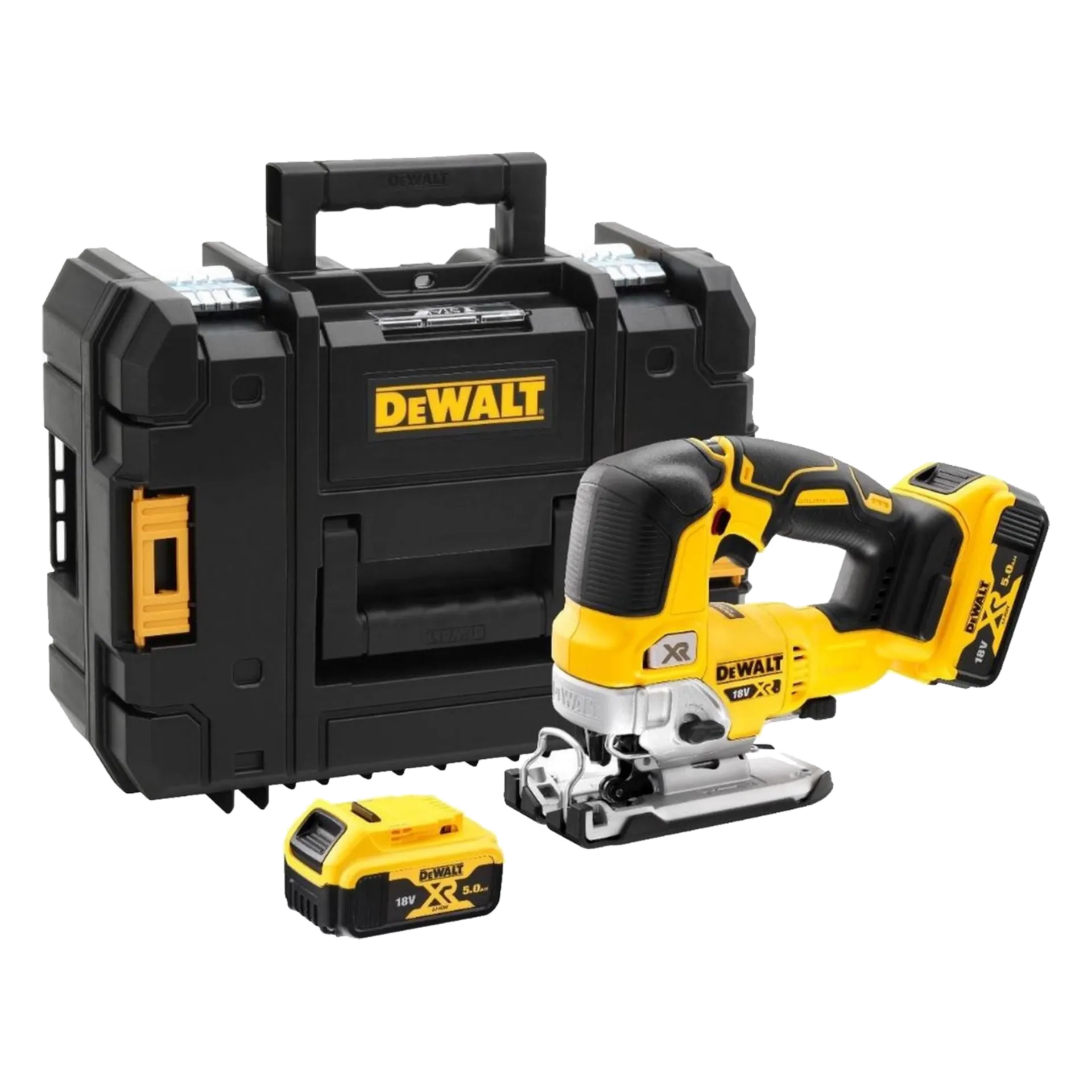 Scie Sauteuse sur Batterie DCS334P2 (18 V - 2 X 5 Ah Li-ion) Scie Sauteuse sur Batterie DCS334P2 (18 V - 2 X 5 Ah Li-ion)