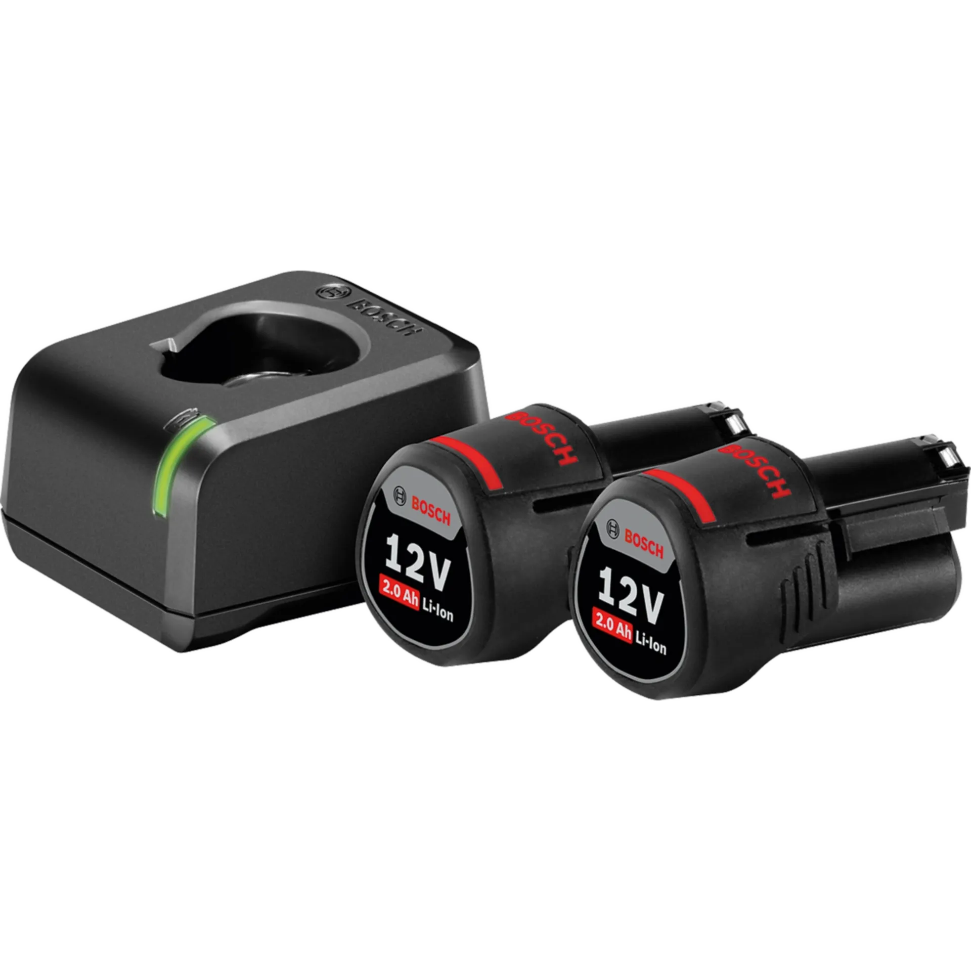 Kit de batteries 12 V : 2 x 3 Ah Li-ion + chargeur GAL 12 V-40