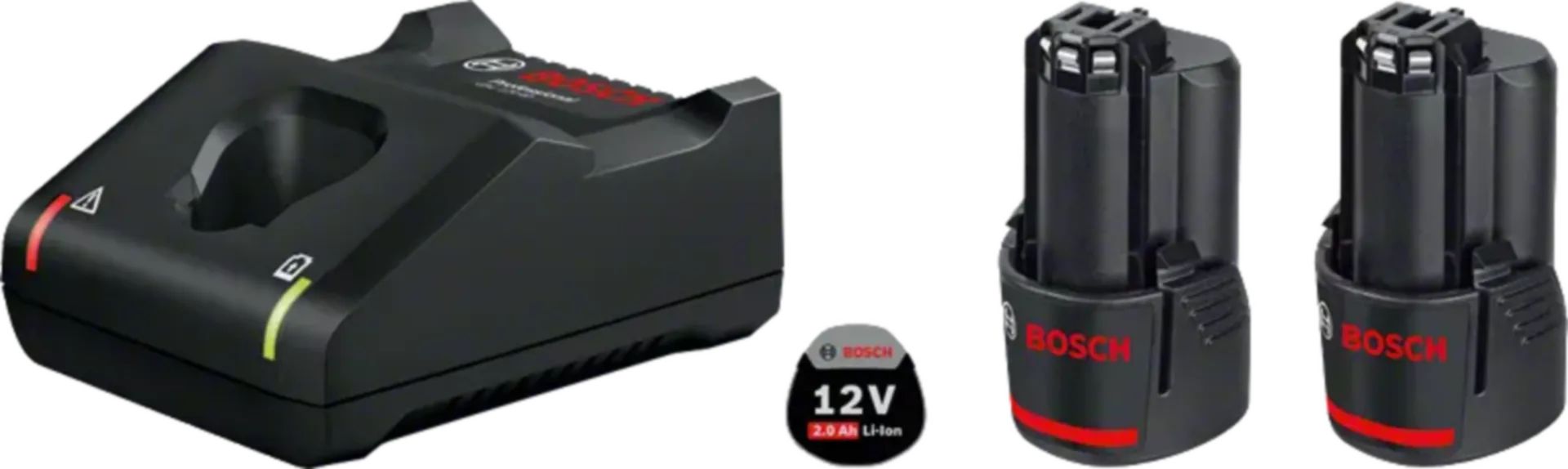 Kit de démarrage 12V Basic (2 x GBA2.0Ah + chargeur GAL 12V-40) 1600A019R8 Kit de démarrage 12V Basic (2 x GBA2.0Ah + chargeur GAL 12V-40) 1600A019R8