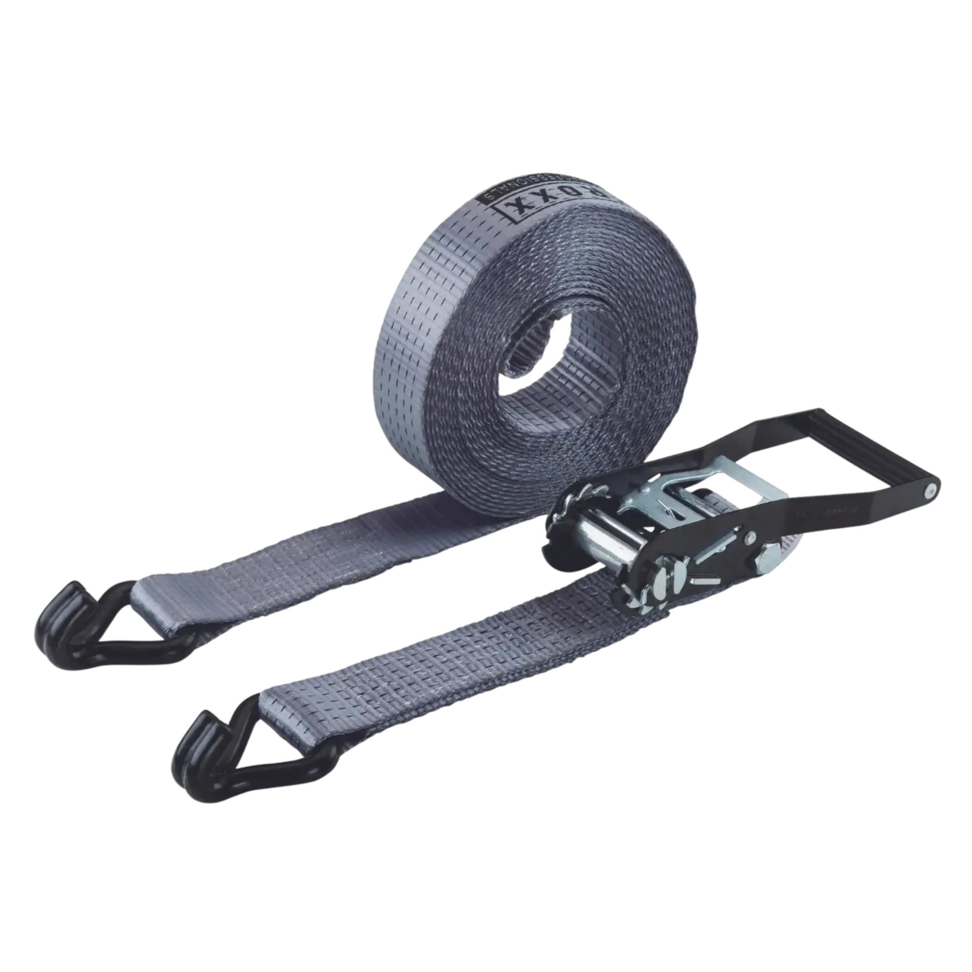 Ratelsjorband 50mm 5000kg 10m 2x Gesloten Haak Ratelsjorband 50mm 5000kg 10m 2x Gesloten Haak