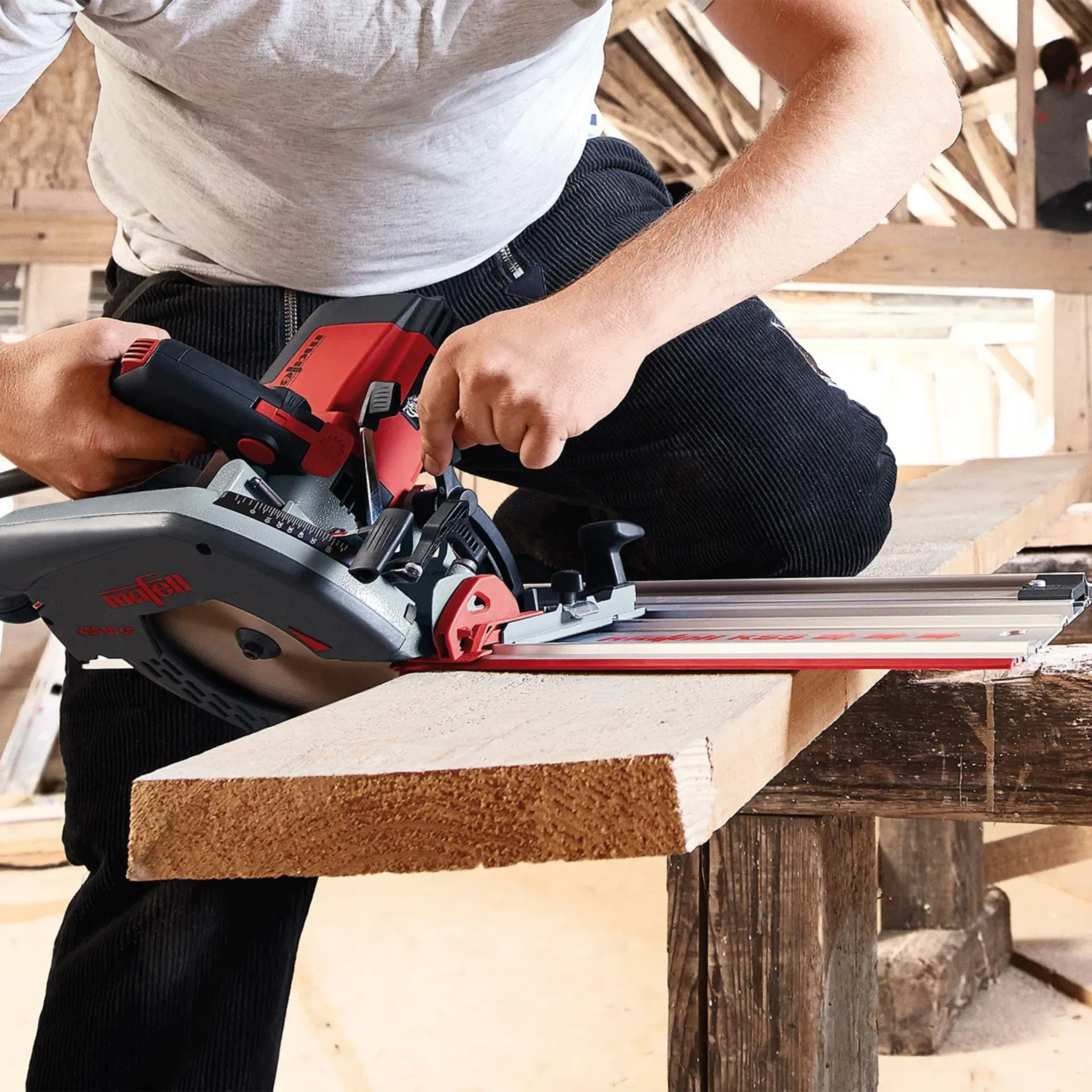 KSS 60 CC cirkelzaag (incl. geleiderail) KSS 60 CC cirkelzaag (incl. geleiderail)