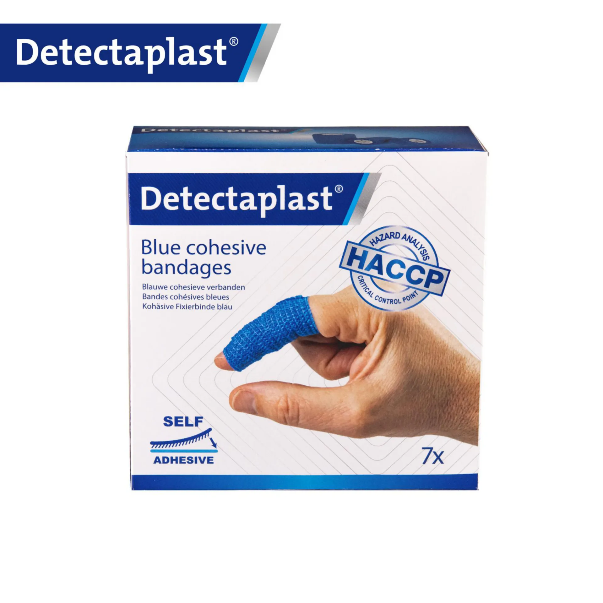 ASSORTIMENT DE BANDES COHÉSIVES (BOÎTE DE 7 PCS)