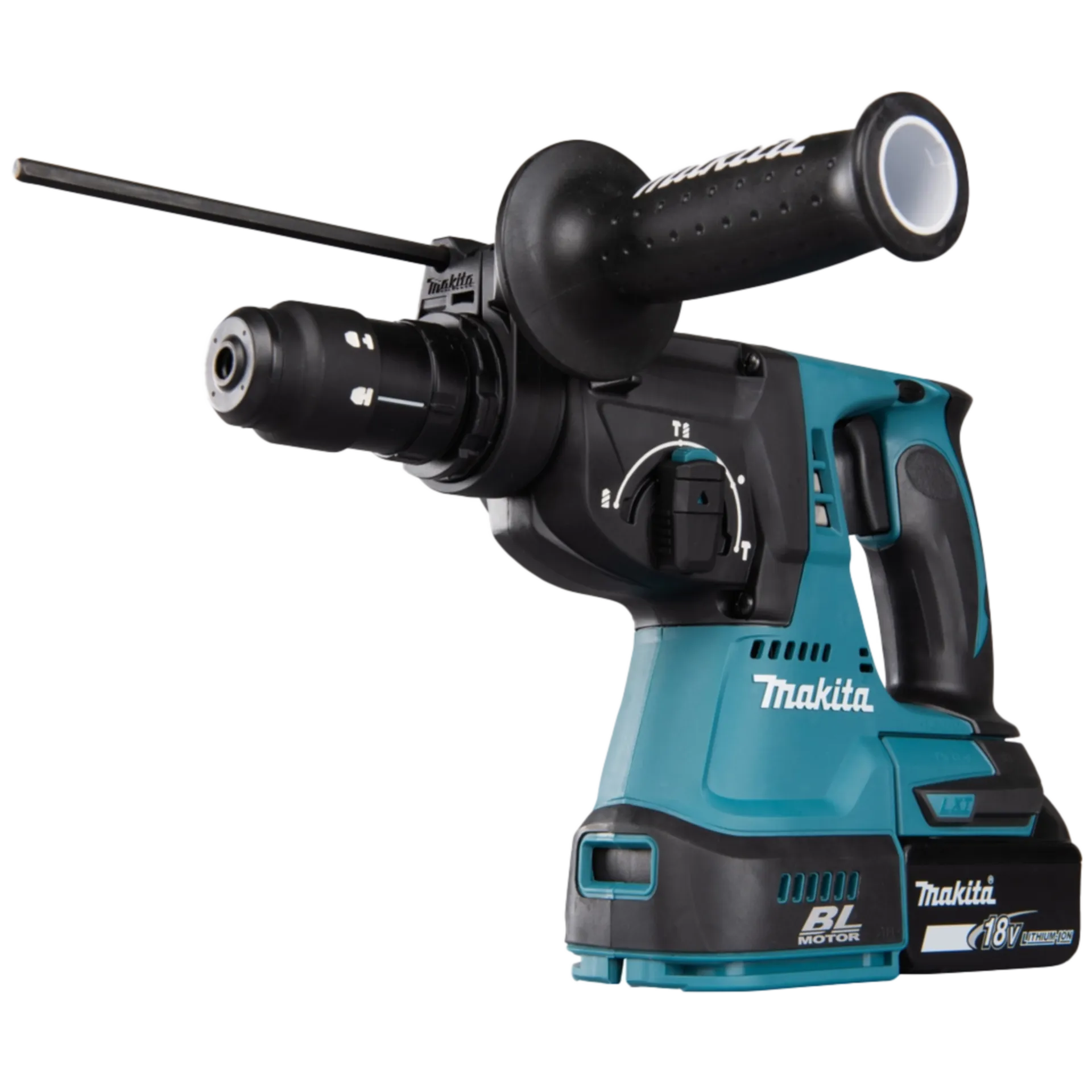 Accu Boor- en Beitelhamer SDS+ DHR243RTJW (18V-2x5Ah) met Afzuigunit Accu Boor- en Beitelhamer SDS+ DHR243RTJW (18V-2x5Ah) met Afzuigunit