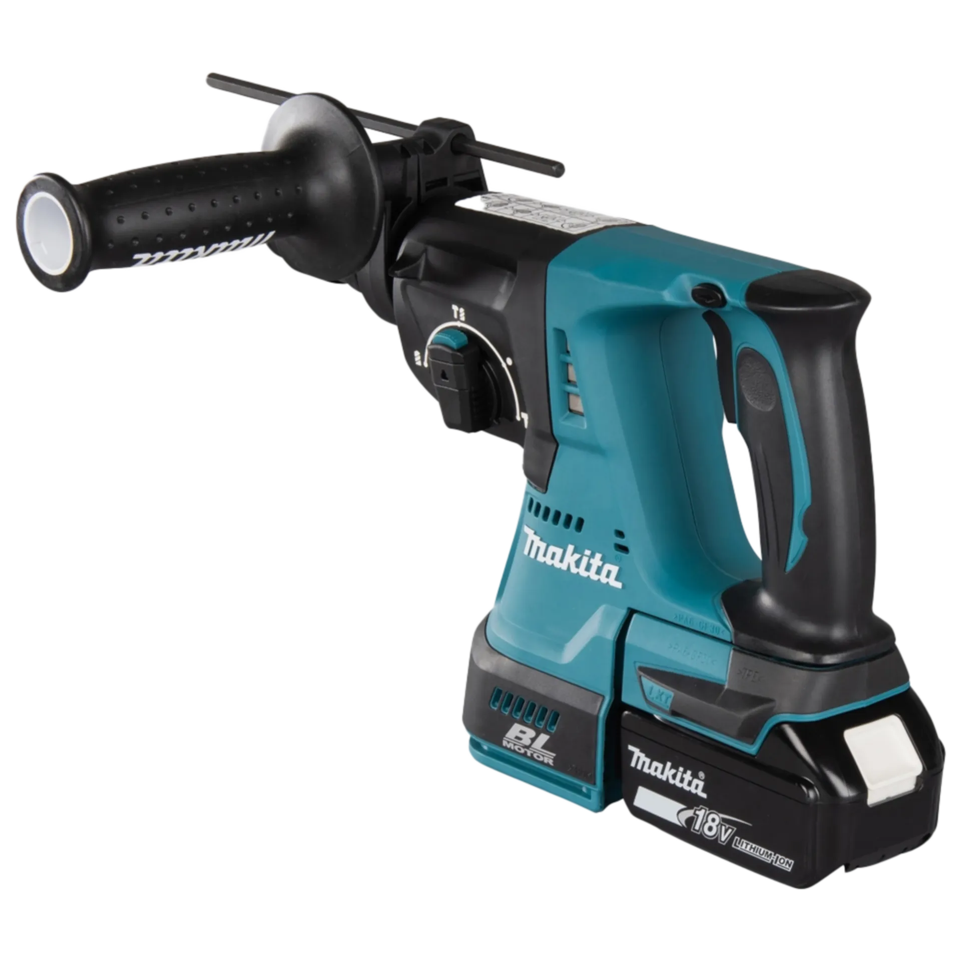 Accu Boor- en Beitelhamer SDS+ DHR243RTJW (18V-2x5Ah) met Afzuigunit Accu Boor- en Beitelhamer SDS+ DHR243RTJW (18V-2x5Ah) met Afzuigunit