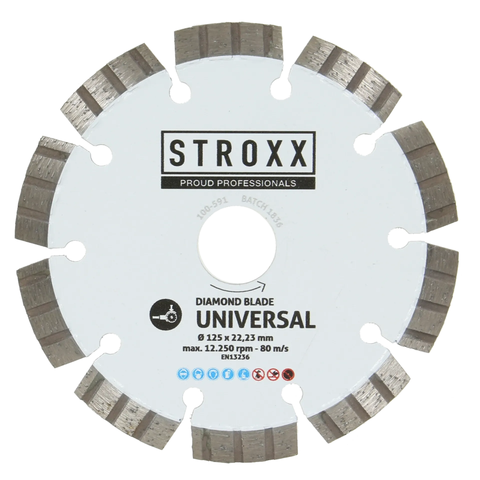 Diamantzaag Universeel 125X22.2 Diamantzaag Universeel 125X22.2