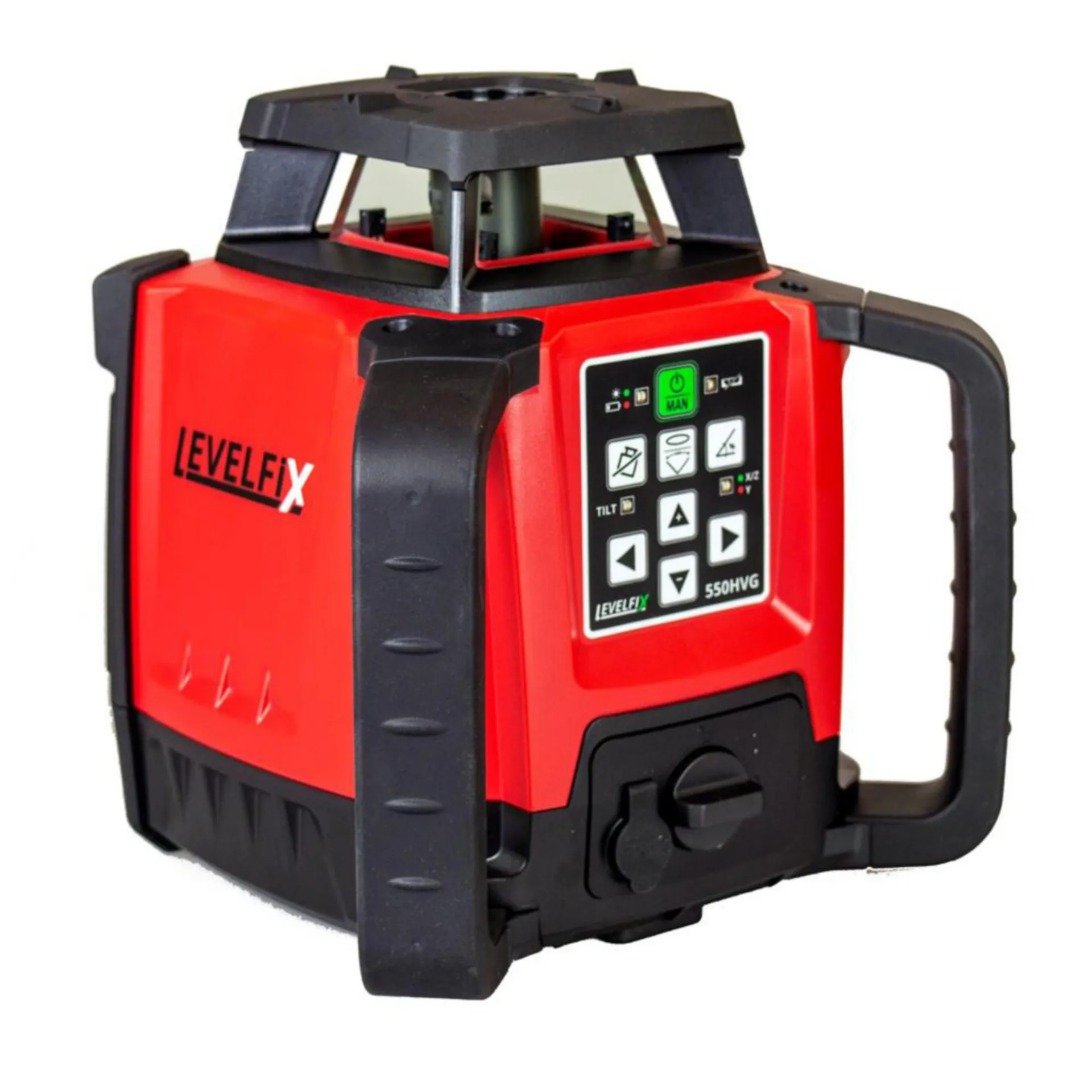 LEVELFIX 550HVG GROENE MULTIFUNCTIONELE HORIZONTAAL VERTICALE BOUWLASER