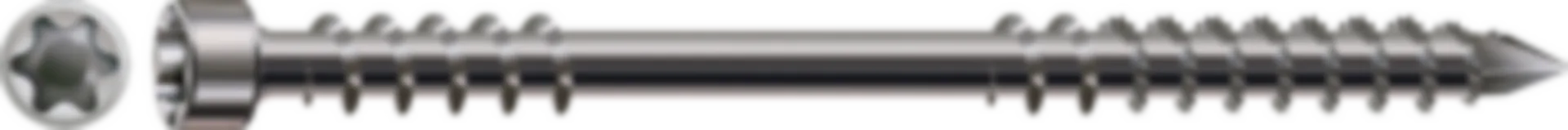 Vis de Terrasse Tête Cylindrique 8,0 x 120mm TX25 Inox A4 (50 pcs)