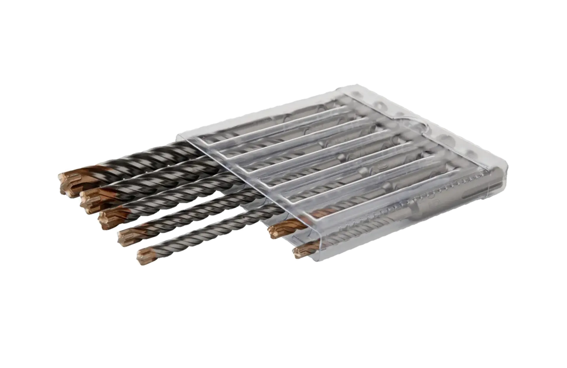 Ensemble de forets SDS+ 4Cut 5/6/6.5/8/10/12 mm 7Pcs