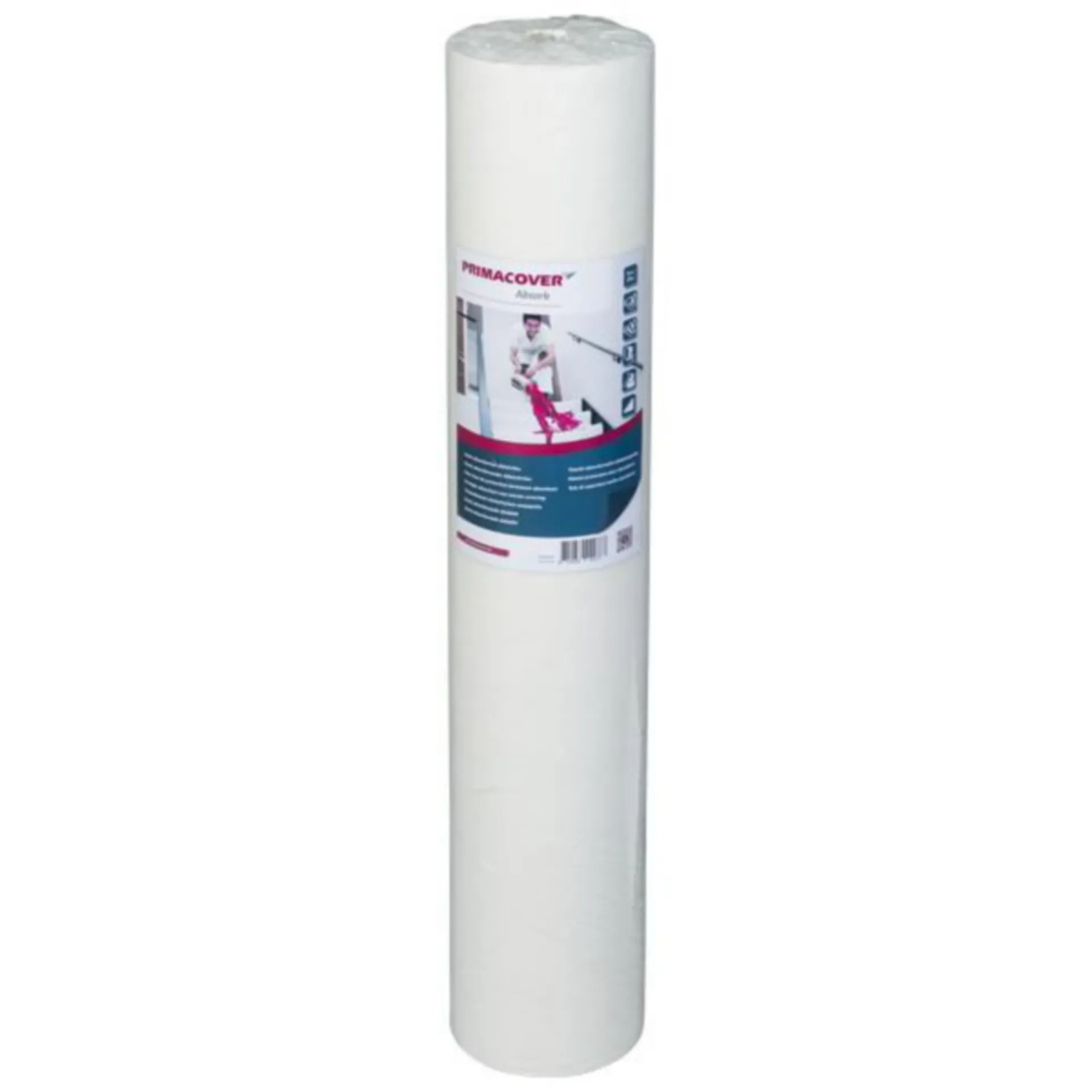 PRIMACOVER ABSORB 1M X 25M FILM DE PROTECTION ADHESIF SUPER ABSORBANT 1L/M²