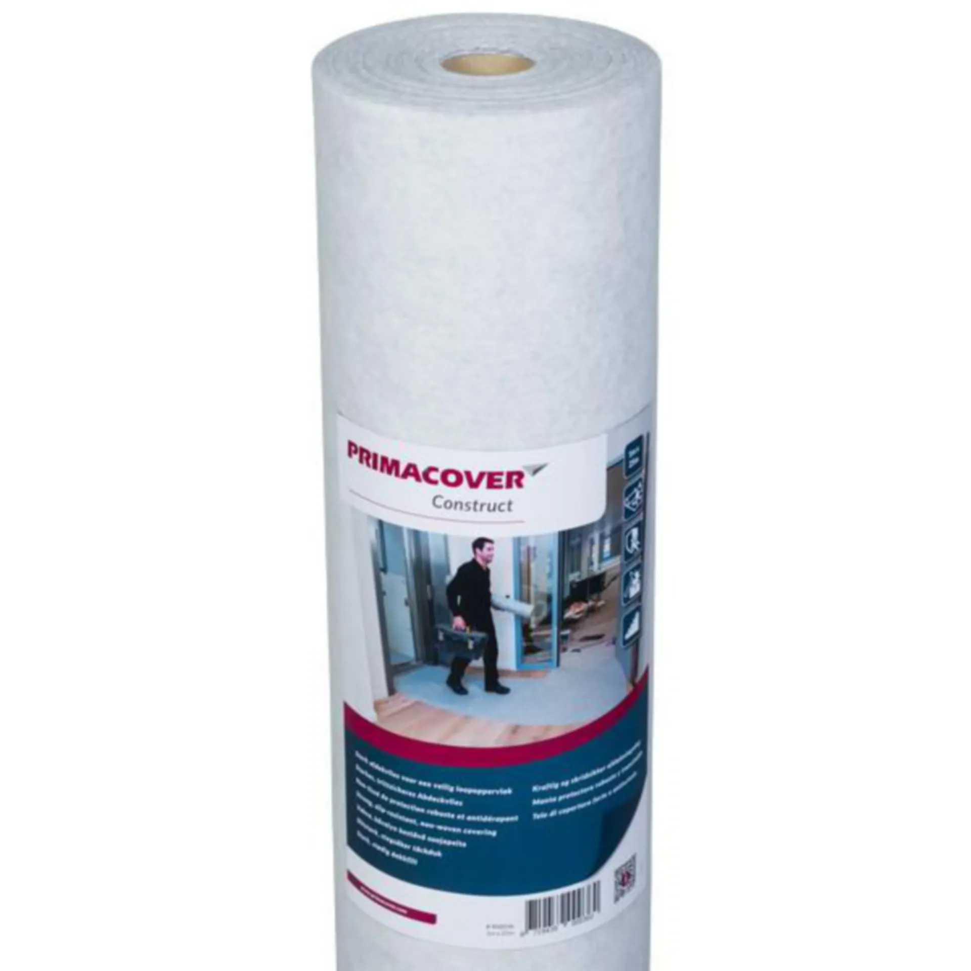PRIMACOVER CONSTRUCT 1M X 25M FILM DE PROTECTION ADHESIF ET ANTIDERAPANT