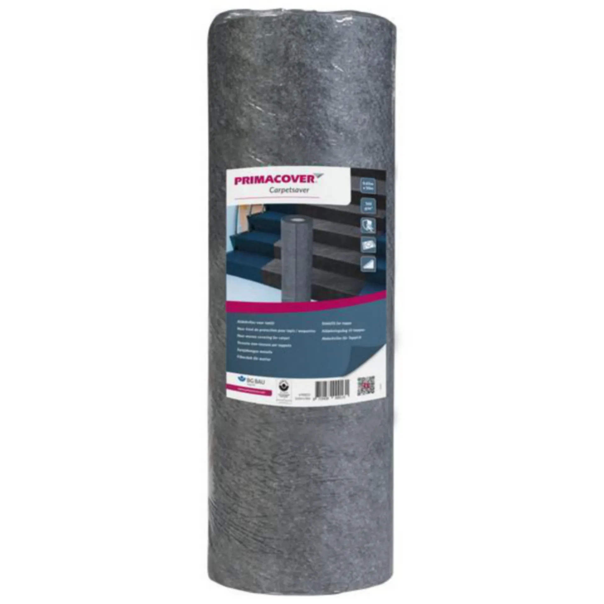 PRIMACOVER CARPETSAVER 1M X 50M FILM DE PROTECTION ADHESIF POUR TAPIS EXTRA FORT