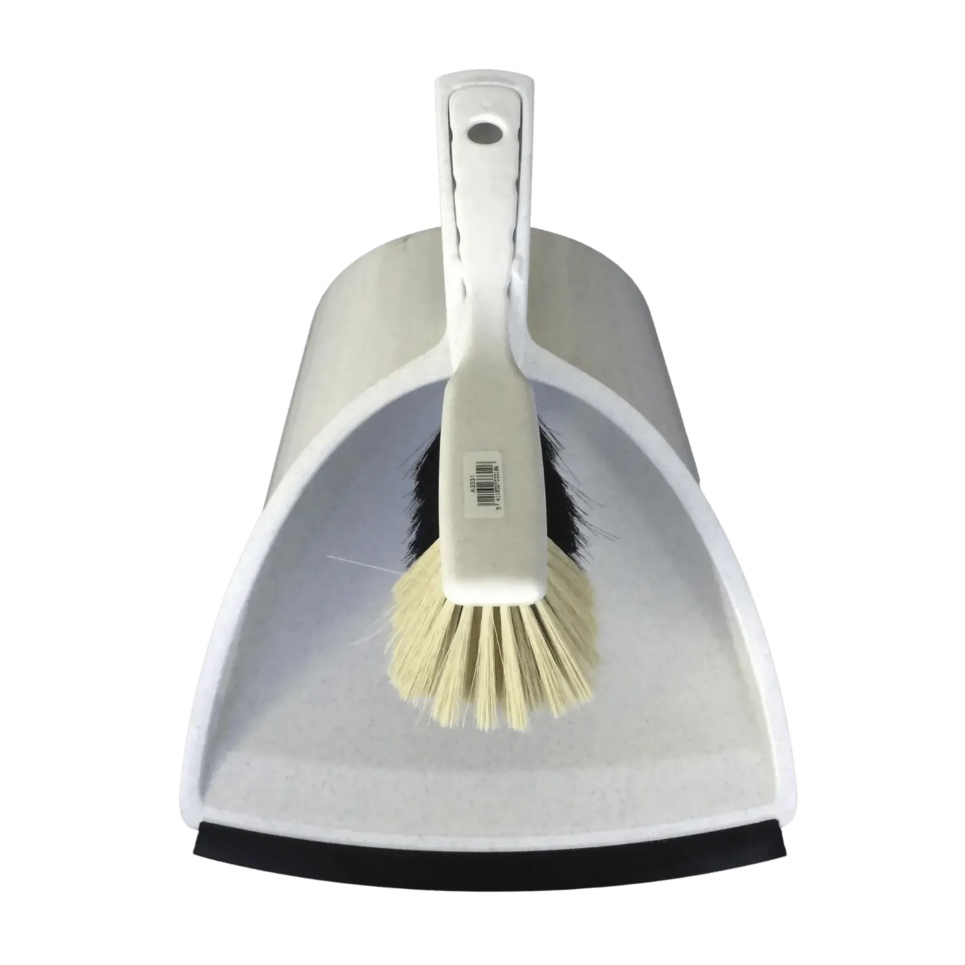 Vuilnisblik kunststof + handborstel jumbo met opvangbakje Vuilnisblik kunststof + handborstel jumbo met opvangbakje