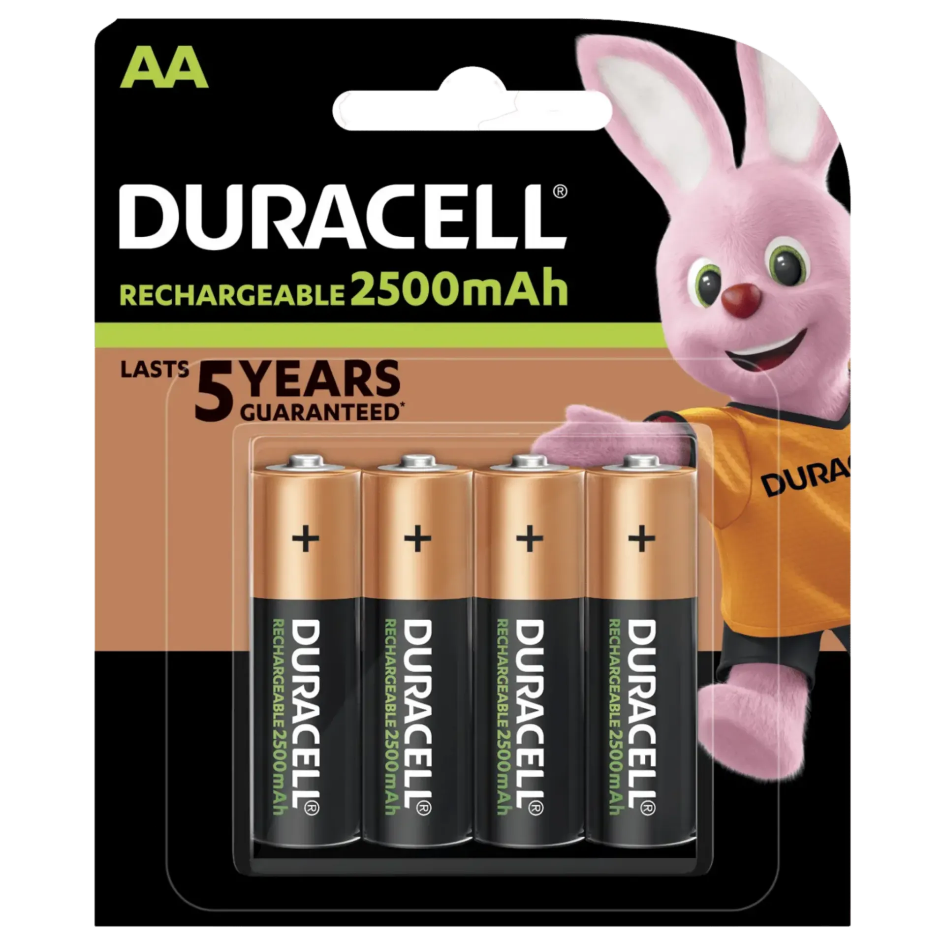Batterij AA/ LR06 herlaadbaar - rechargeable ultra 2500 MAh - BLISTER 4ST