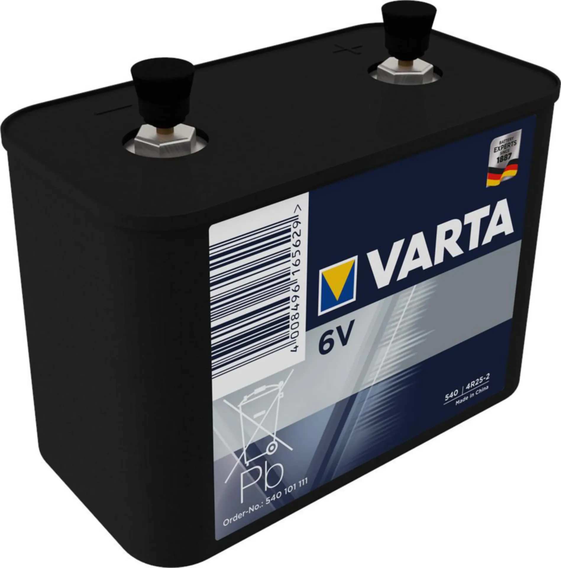 Varta 4R25-2 bloc batterie 6V (connexion à vis, blister)