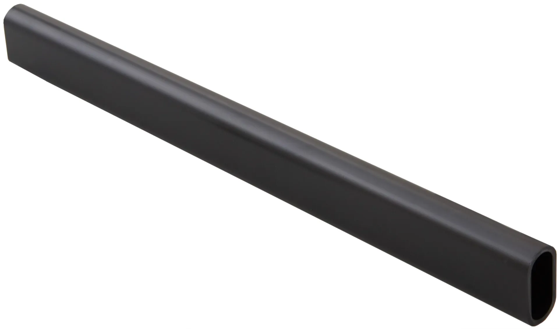 GARDEROBEBUIS HERMETA OVAAL 1015-18 ZWART L=1000MM