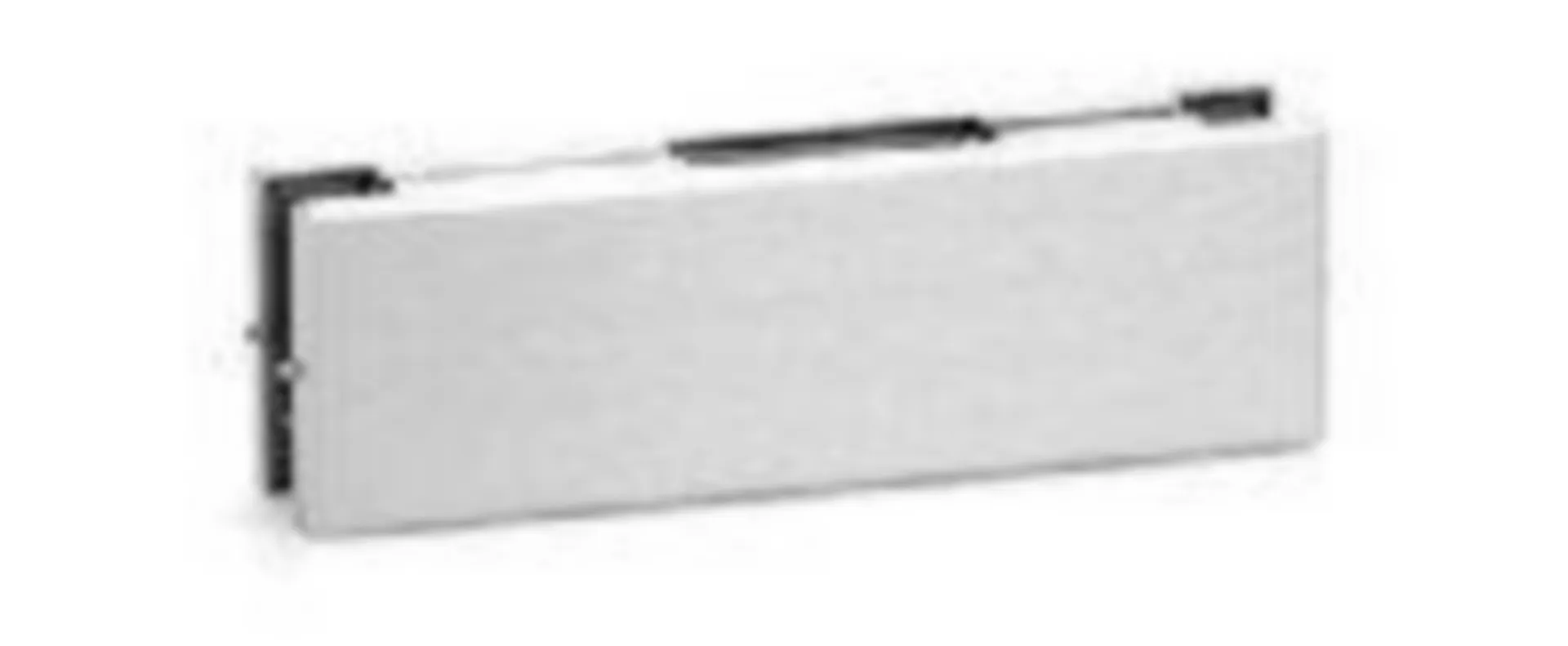 CONTRE-SERRURE GEZE GK50 POUR PORTE EN VERRE INOX MAT