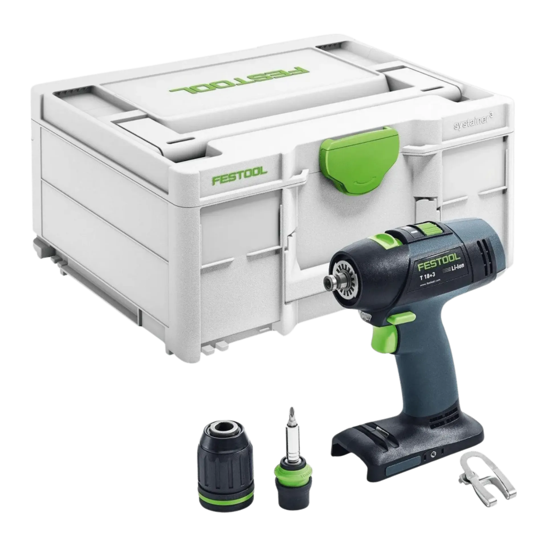 Accu schroef-boormachine T 18+3 Basic (18V – geleverd zonder accu) Accu schroef-boormachine T 18+3 Basic (18V – geleverd zonder accu)