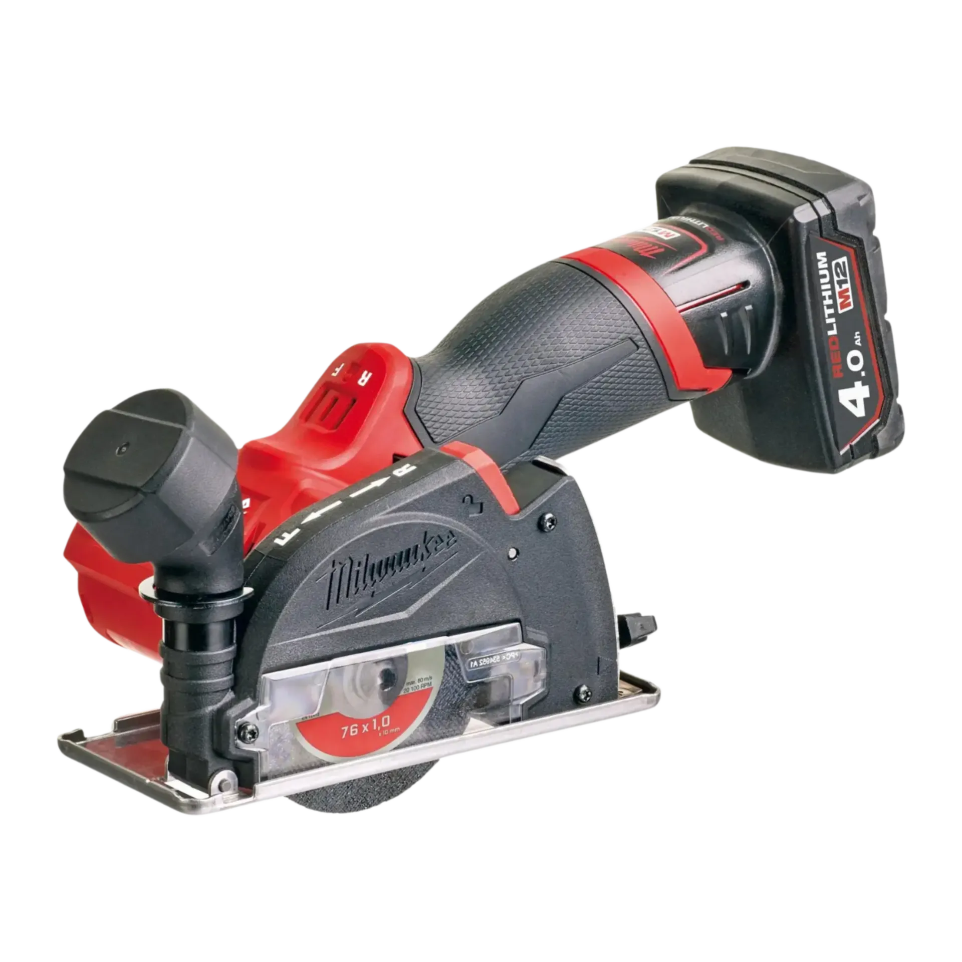FCOT-422X Meuleuse d'angle sans fil (12V 1X 2,0AH - 1X 4AH Li-ion + chargeur + coffret)