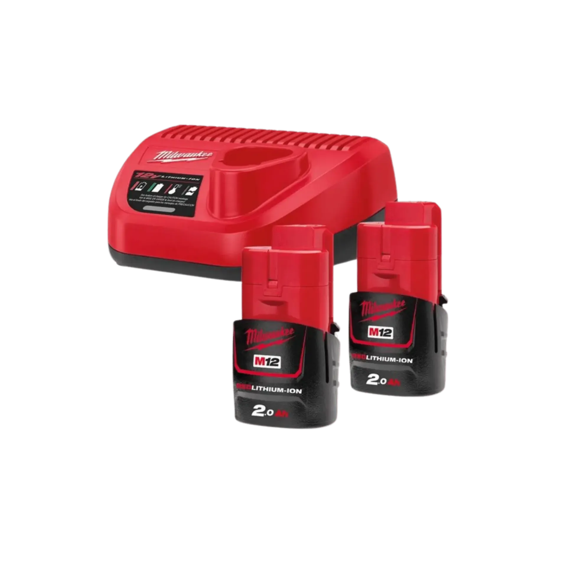 Accu- en laderkit M12 NRG pack M12 NRG-202 Accu- en laderkit M12 NRG pack M12 NRG-202