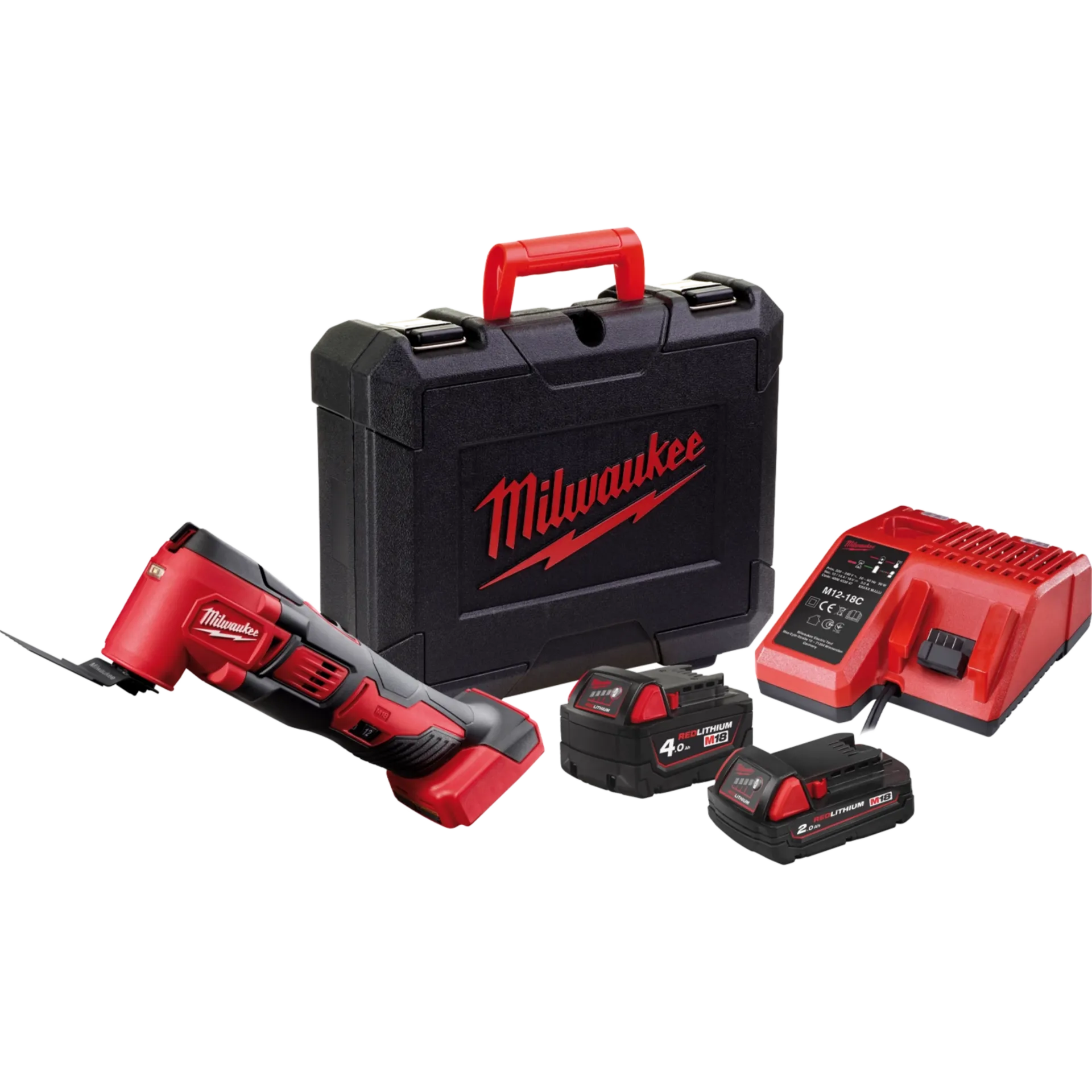 BMT-421C Outil multifonctions sans fil (18V - 1x 2Ah + 1x 4Ah Li-ion)