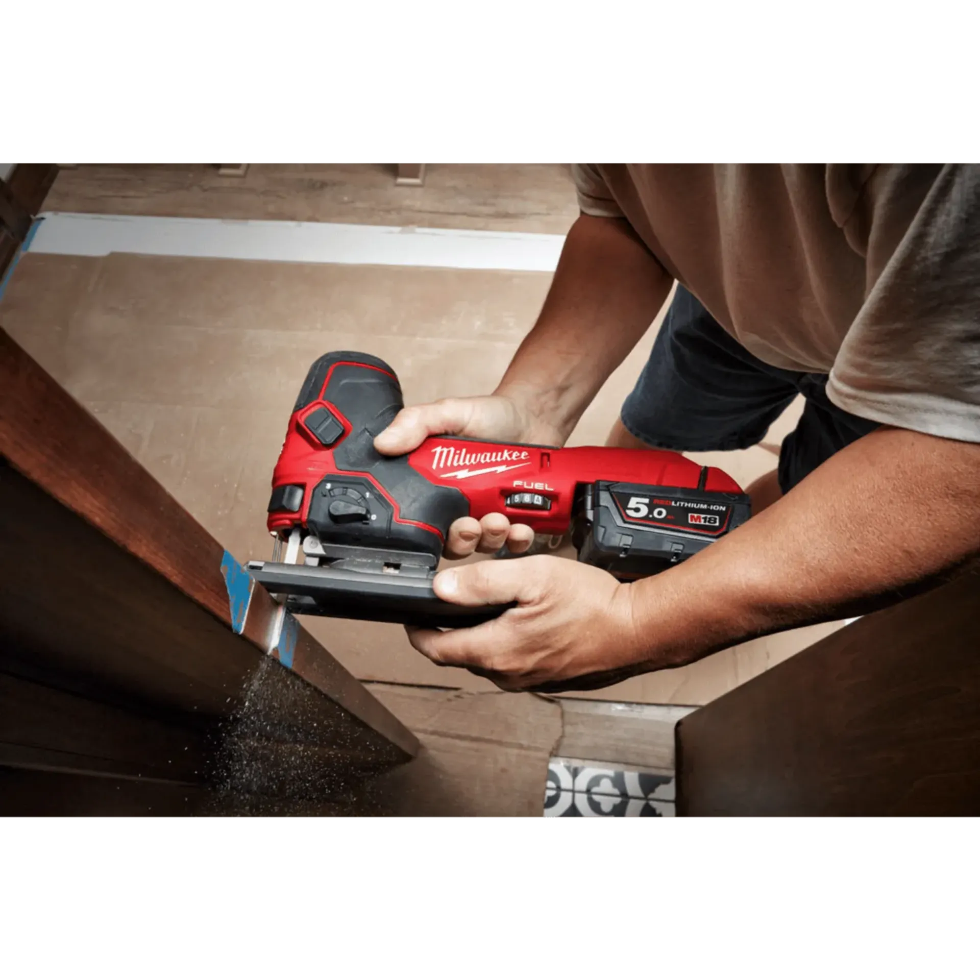 Scie Sauteuse sur Batterie M18 FBJS-0X (18V - excl. batterie) Scie Sauteuse sur Batterie M18 FBJS-0X (18V - excl. batterie)