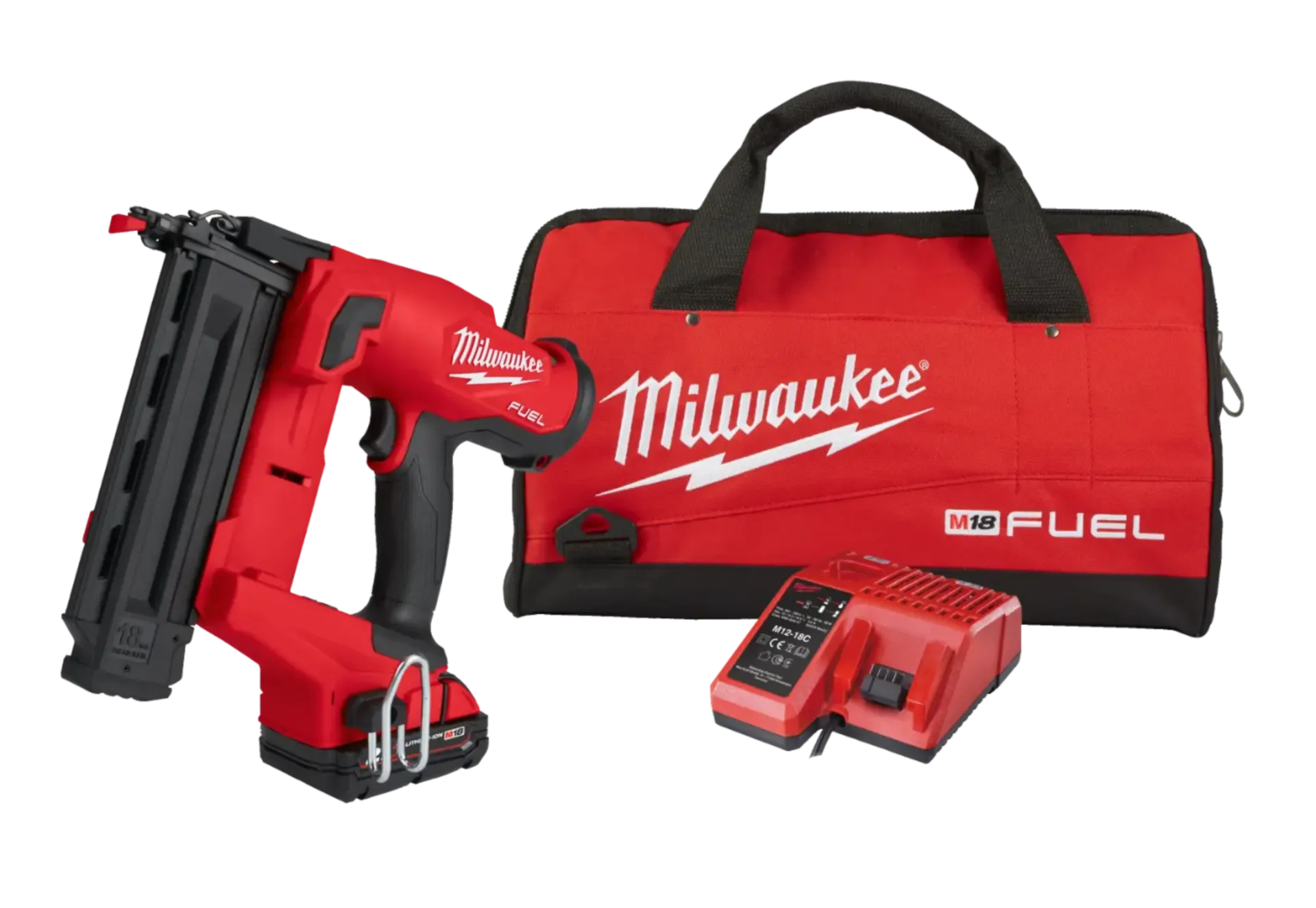 Cloueur à batterie FN18GS-202x (2x 2Ah M18 + chargeur M12-18 FC) Cloueur à batterie FN18GS-202x (2x 2Ah M18 + chargeur M12-18 FC)