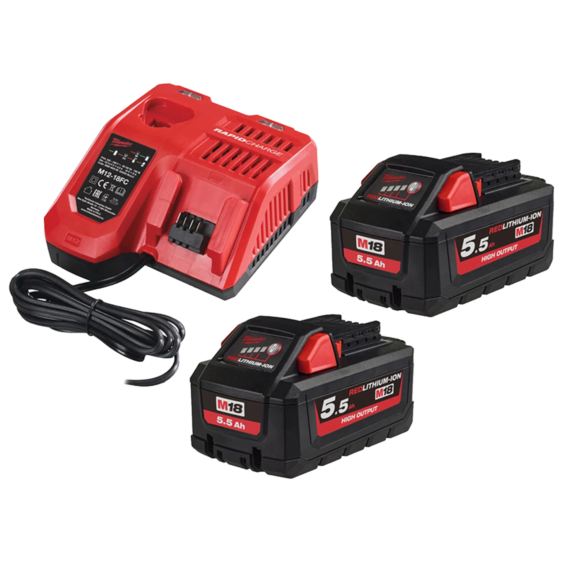 M18 High Output NRG Pack M18 HNRG-552